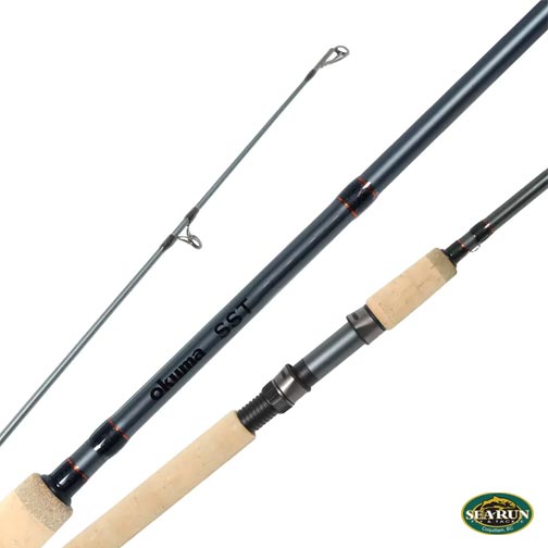 okuma classic pro mooching rod GLT Trolling  First Light Fishing co and copper and lead sink lines Okuma Classic Pro 9' dipsy