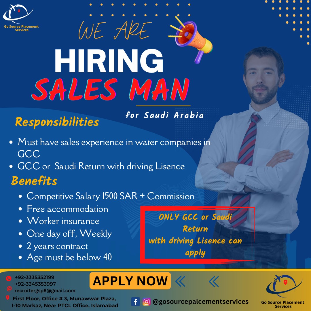 Go Source Placement Services | Islamabad