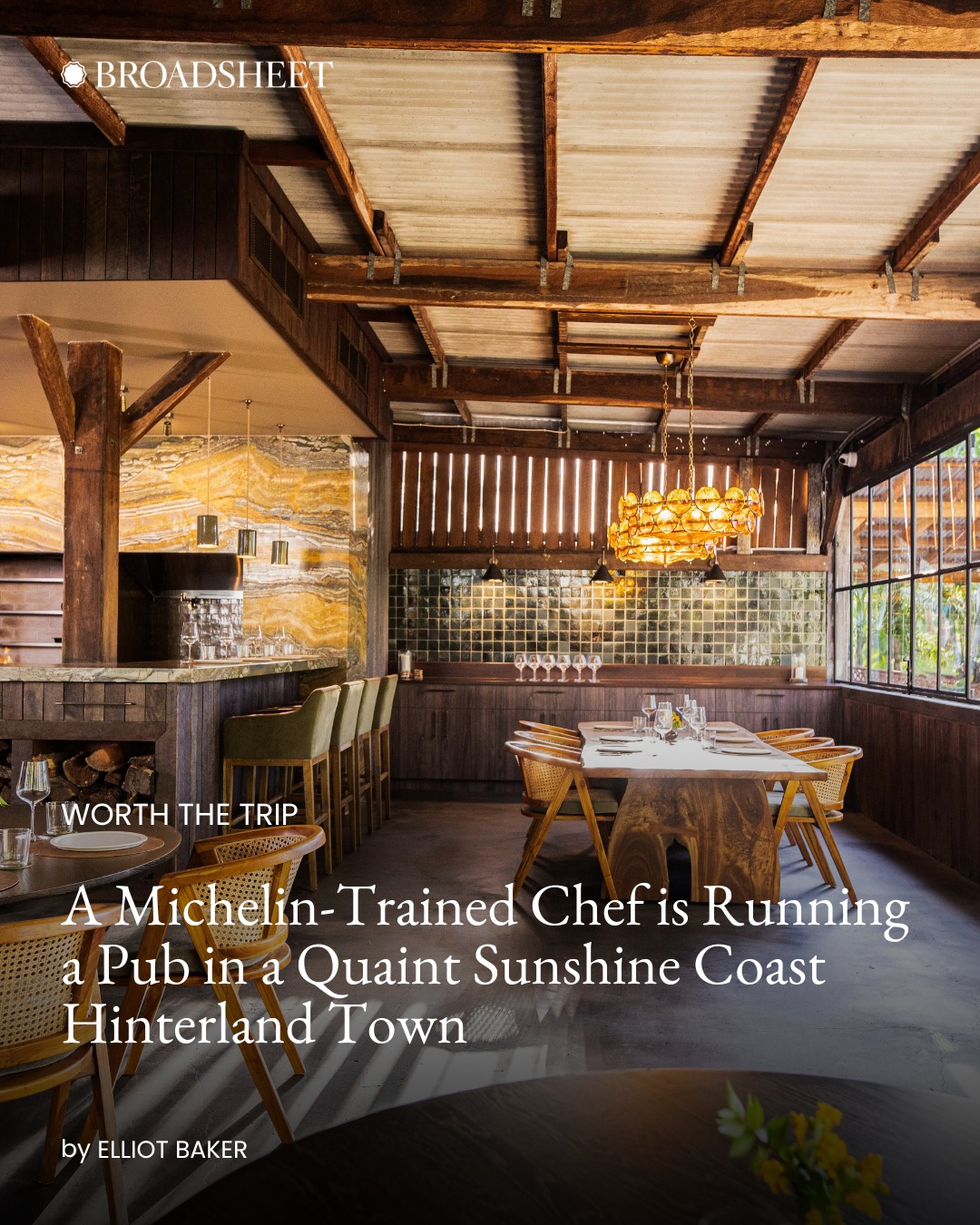 Broadsheet - The Woodshed – an agricultural shed turned restaurant has ...