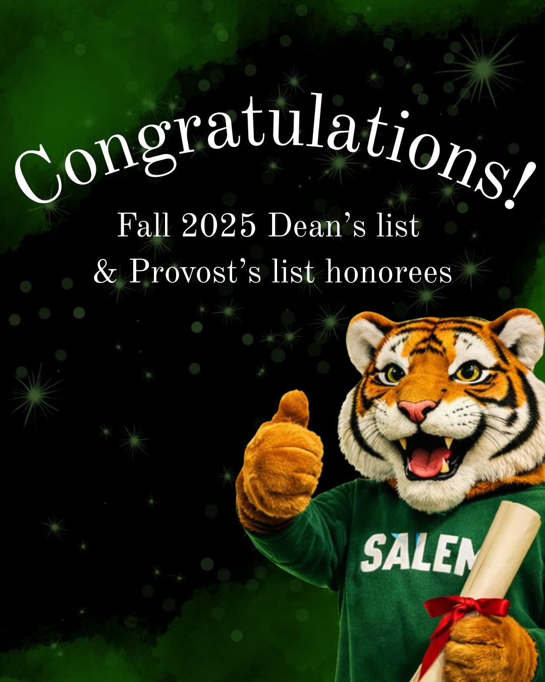 Salem - We are proud to recognize our students who earned a place on ...