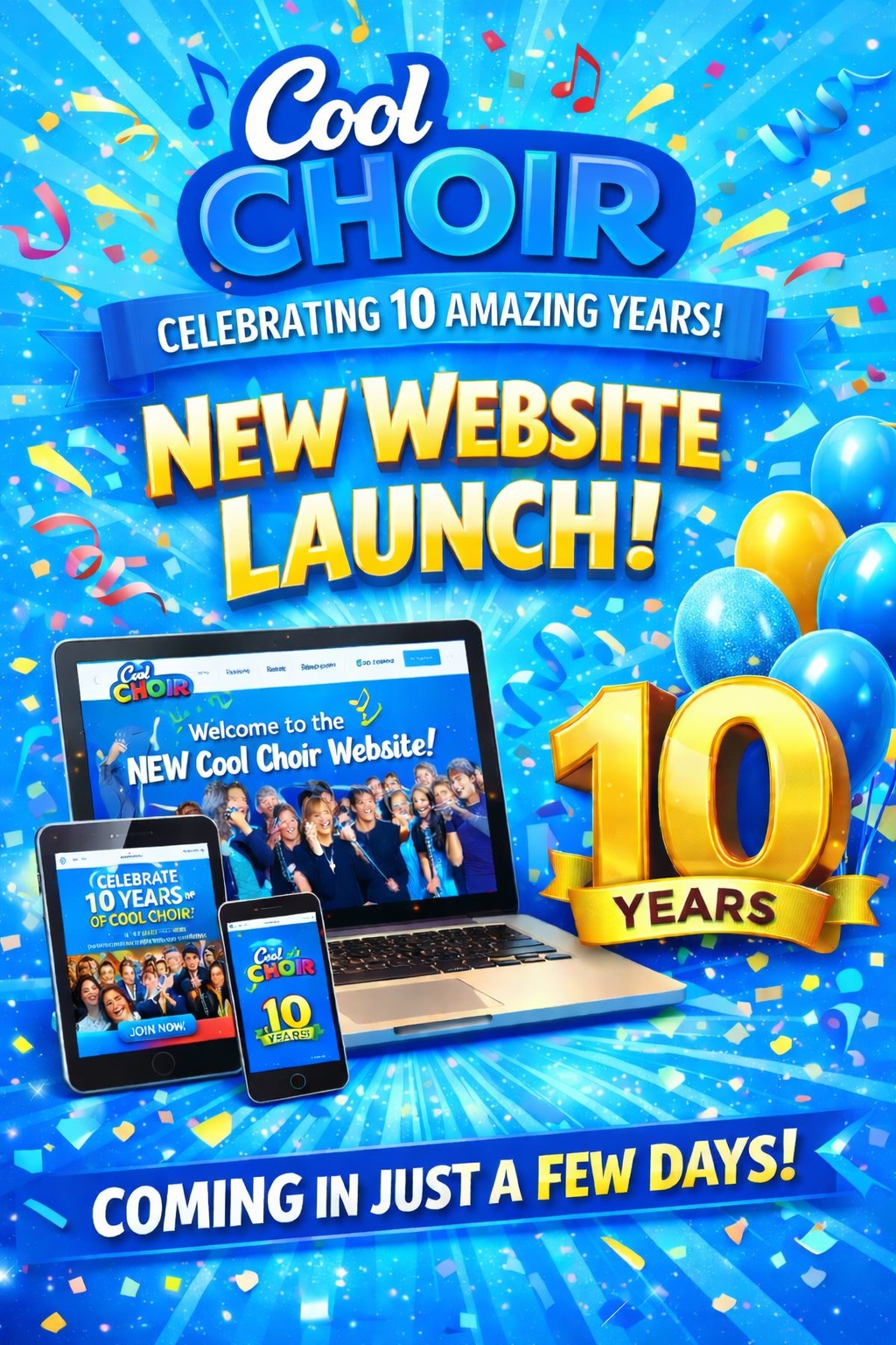 Cool - 🚨 EXCITING NEWS! 🚨 To celebrate Cool Choir turning 10, we’re ...