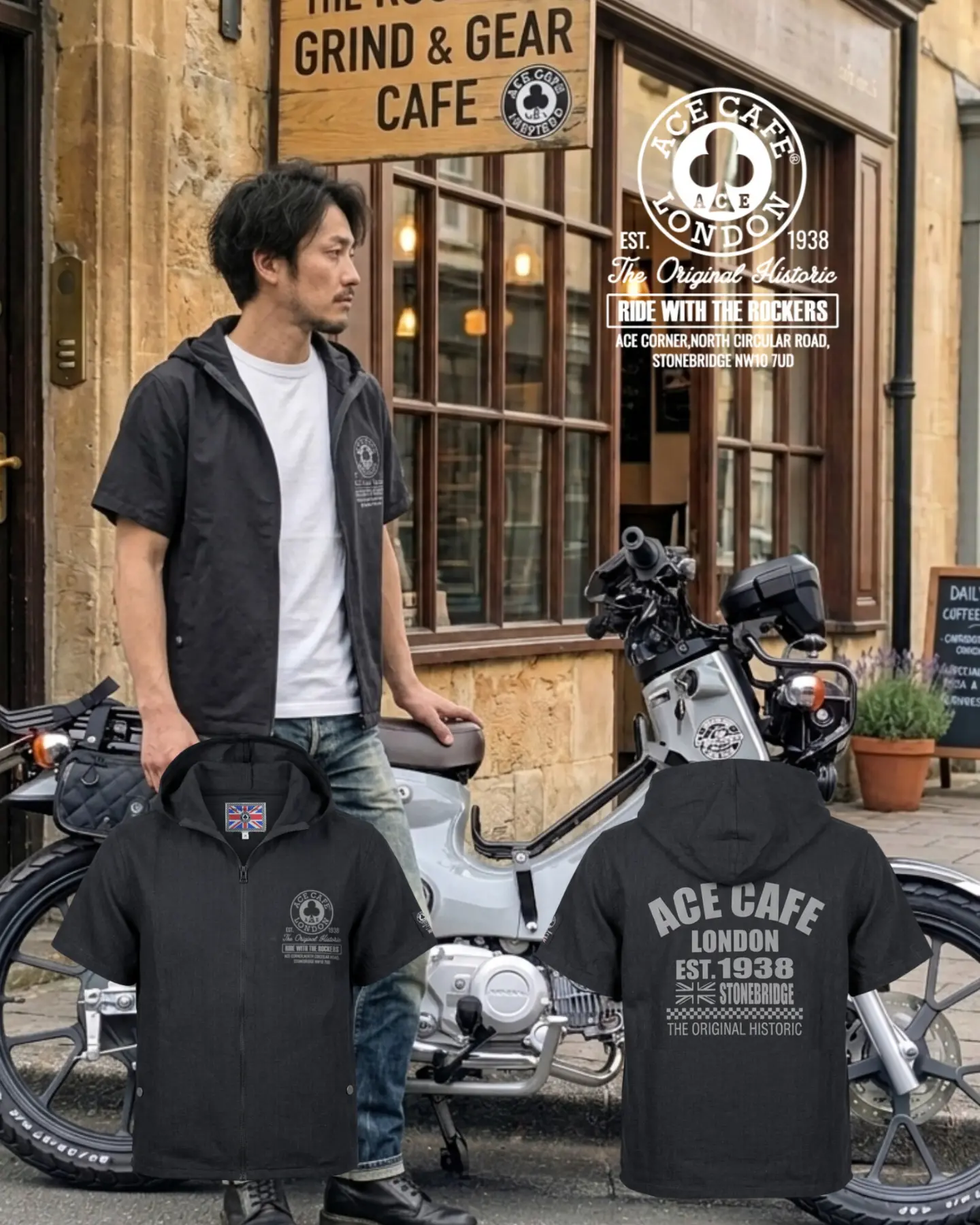 エースカフェオーダーページ ACE CAFE JAPAN - ACE CAFE JAPAN added a