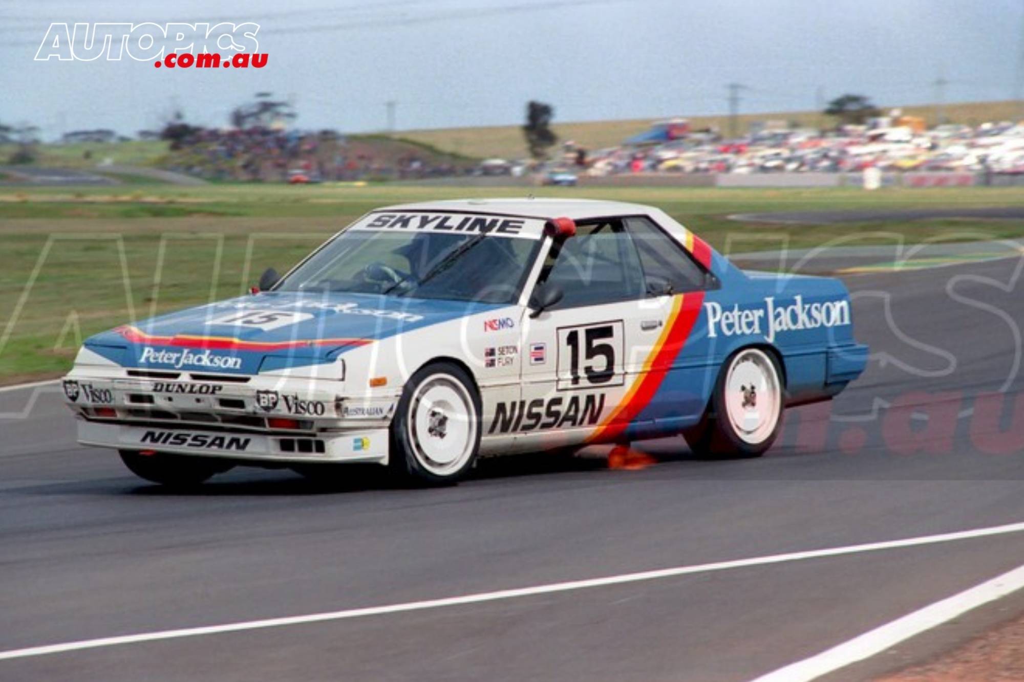 Autopics.com.au - The Nissan Skyline RS DR30 driven by Glenn Seton and ...