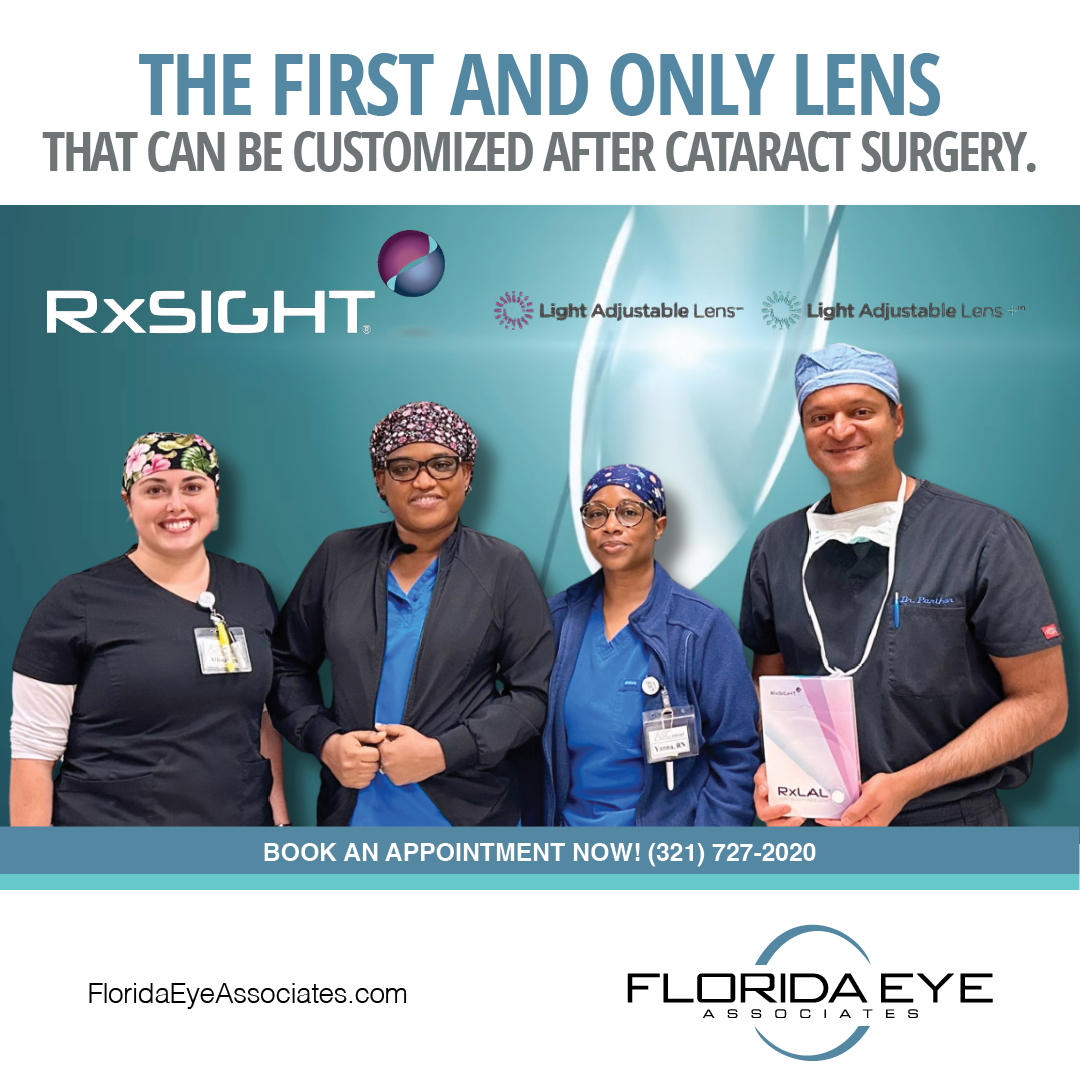 The RxSight Light Adjustable Lens... - Florida Eye Associates | Facebook