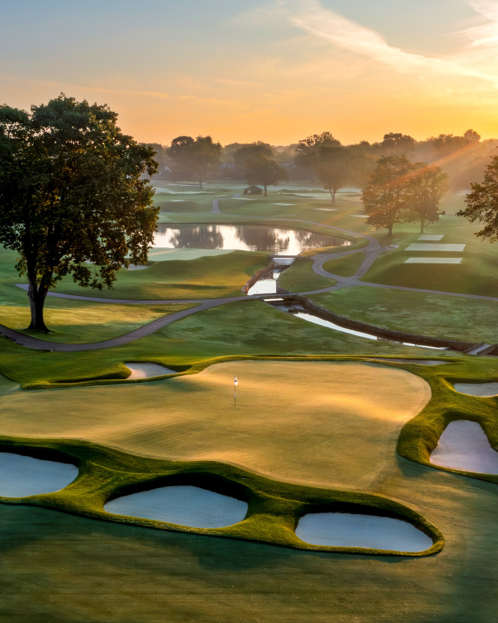 Views at the U.S. Senior Open 🤩 📍 Scioto Country Club