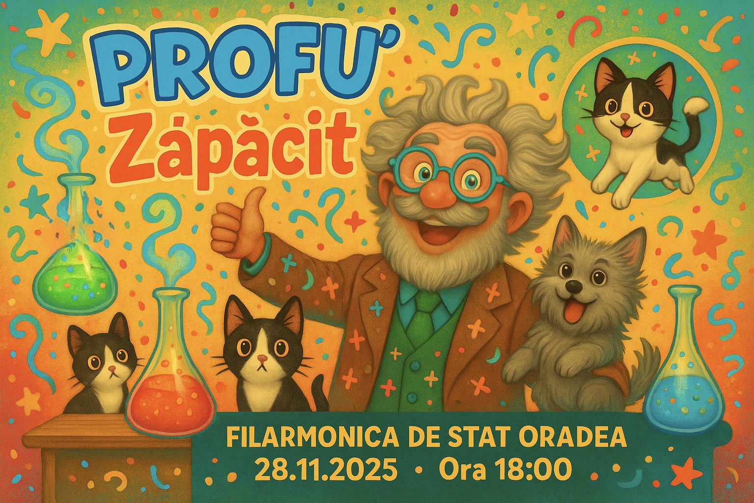 Profu’ zăpăcit @Filarmonica De Stat Oradea