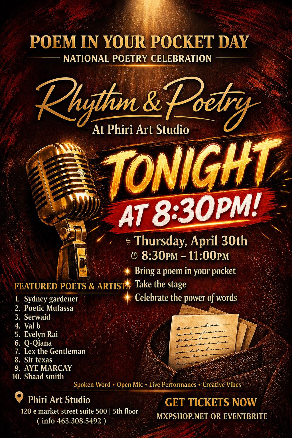 Rhythm & Poetry (@rhythmandpoetrythursdays) • Facebook