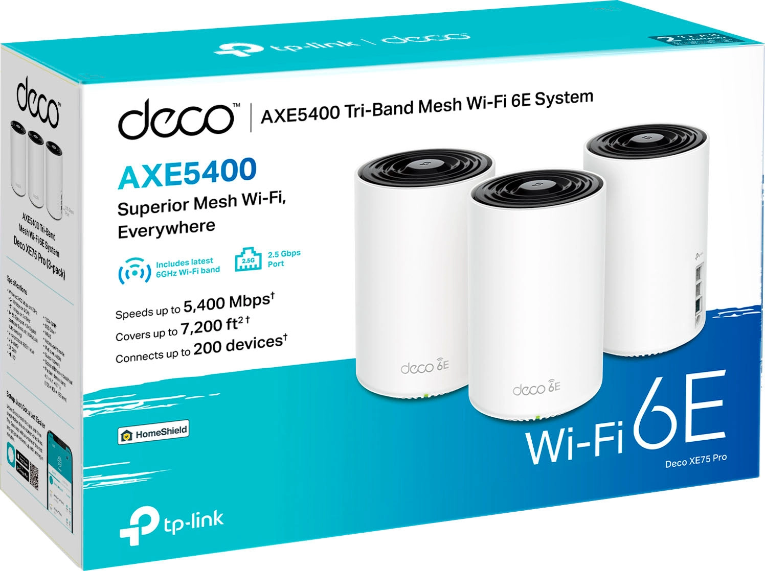 TP-Link Deco X80-5G 5GメッシュWi-Fiゲートウェイ