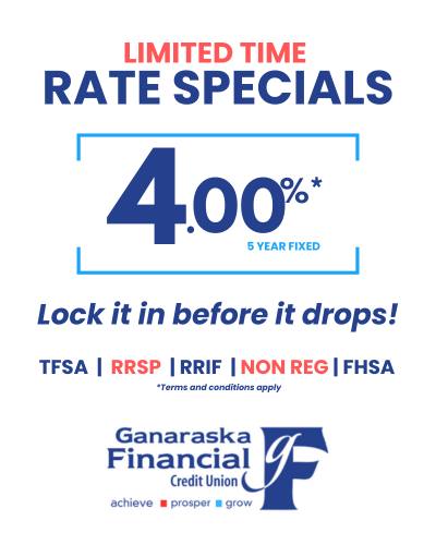 Ganaraska - 🚨 Limited-Time Rate Special Lock in 4.00%* on a 5-Year ...