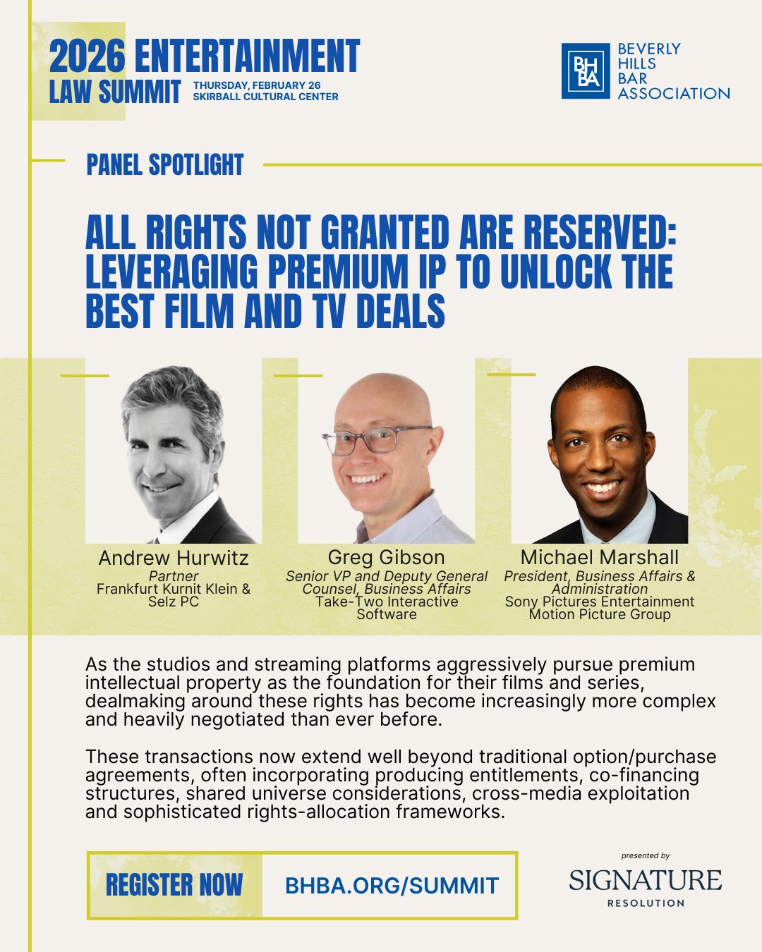 Beverly - Panel Spotlight 🎬 | 2026 Entertainment Law Summit Premium ...