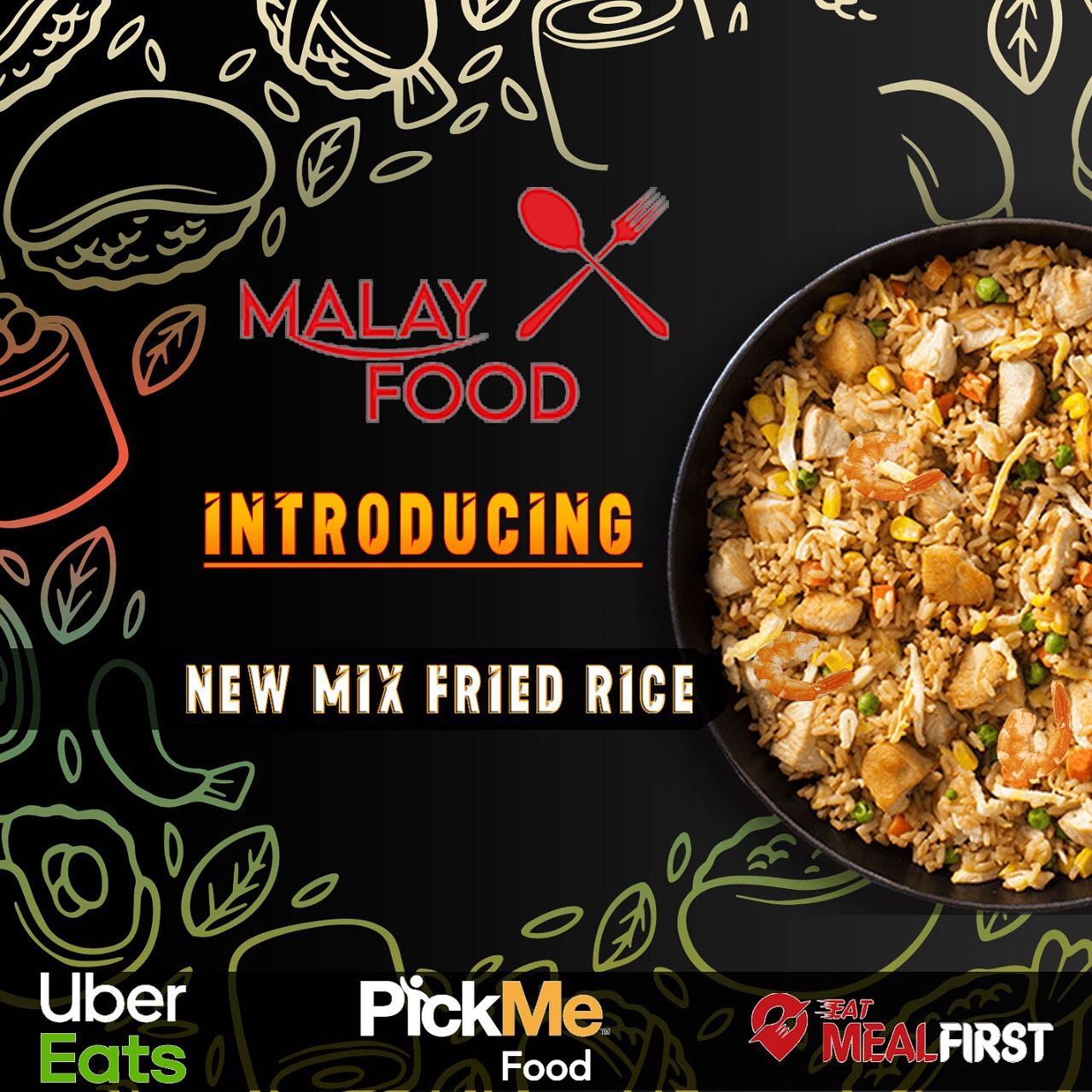 Malay Food - Introducing our new MIXED FRIED RICE! Mixed with fresh ...