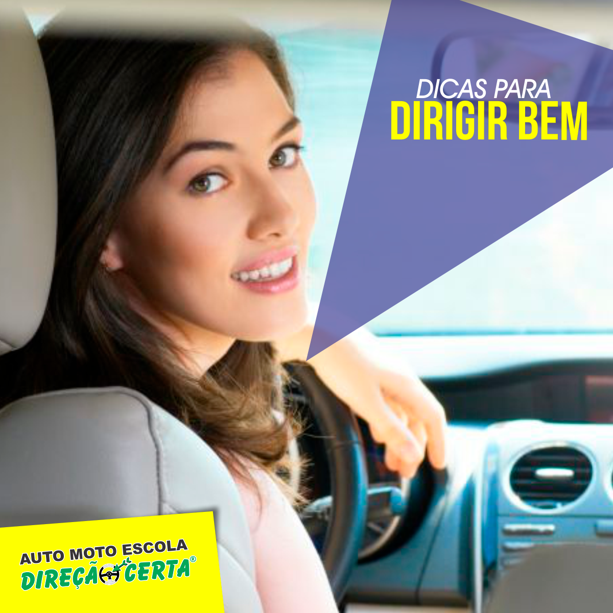 🚗 Dicas para dirigir bem... - Auto Moto Escola Direção Certa