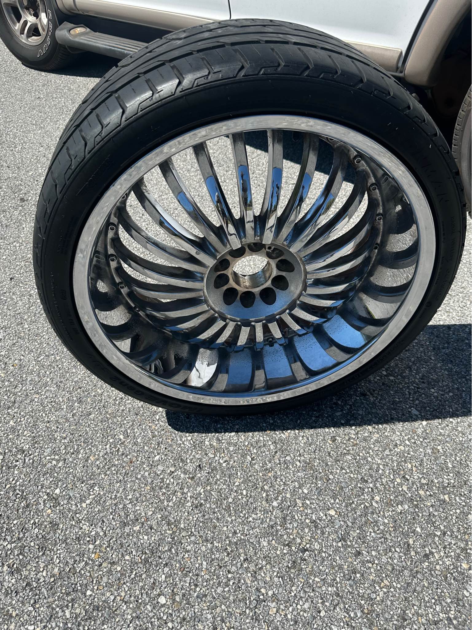 Nice rims and tires 265-22 - Car Wheels, Tires & Parts - Lakeland ...