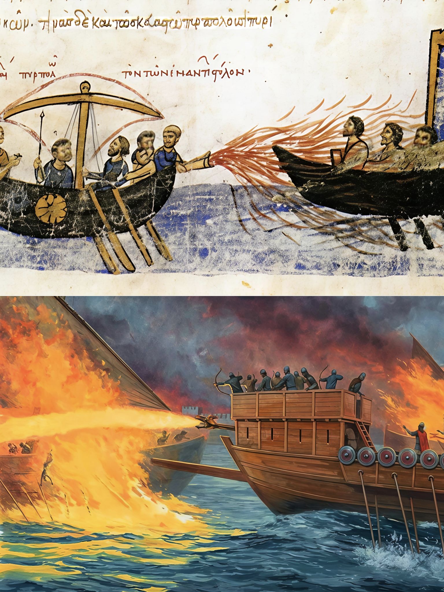 Fun Facts and Knowledge | Greek fire was a powerful incendiary weapon ...