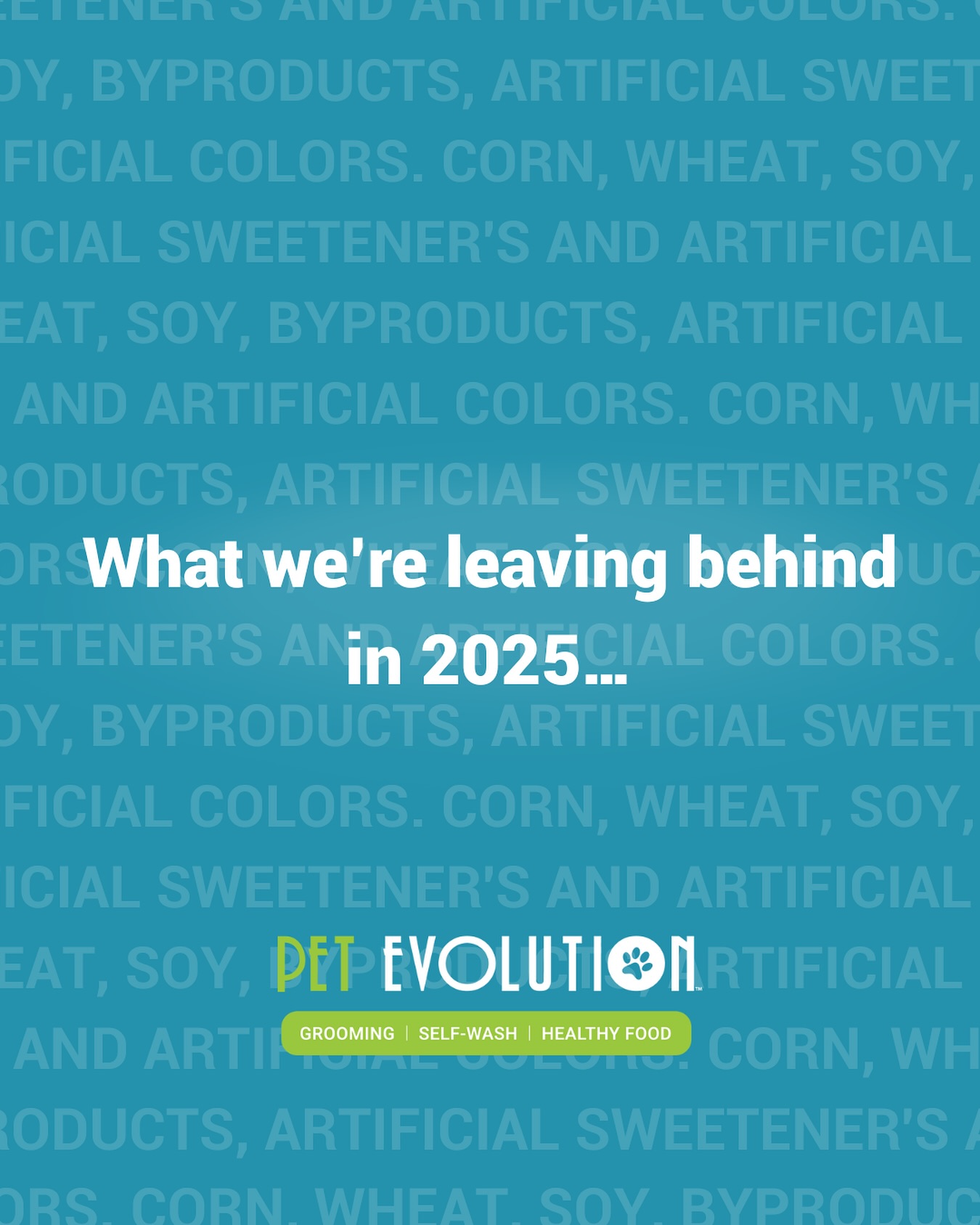 Pet Evolution - What we’re leaving behind in 2025… From... | Facebook