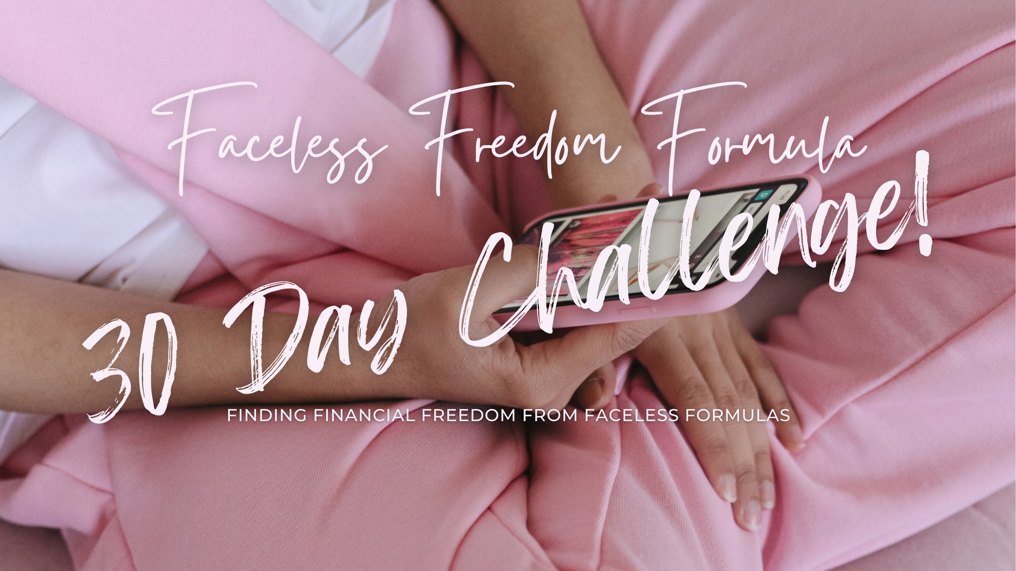 Faceless 30 Day Challenge with Faceless Freedom Formula | Facebook