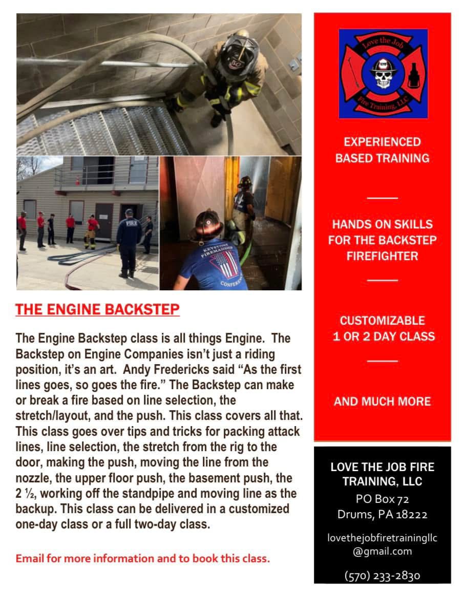 Love the Job Fire Training LLC | Drums PA