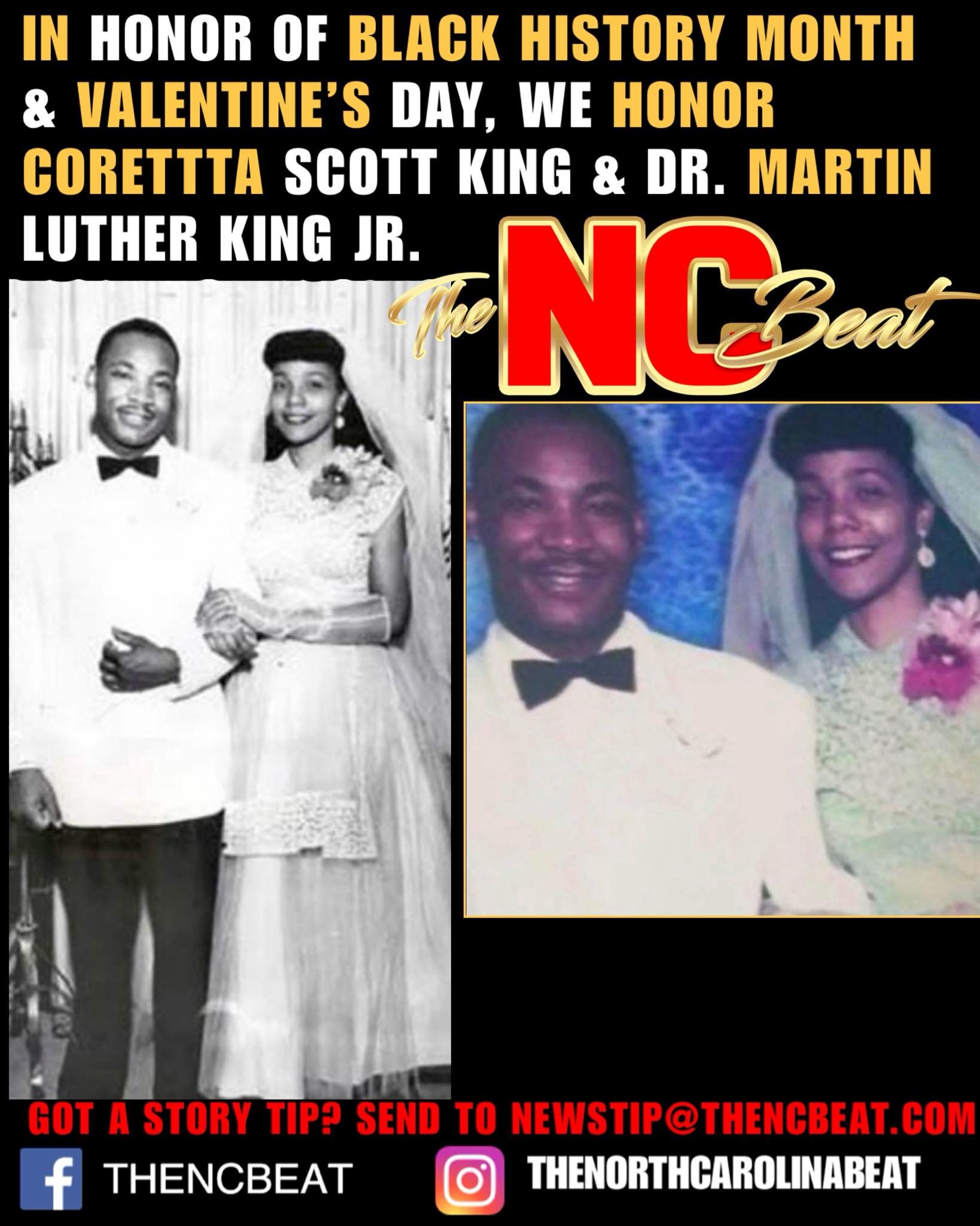 coretta scott king wedding dress blue This #Valentine's Day during #BlackHistoryMonth, we honor a couple whose love story helped change the world: and Dr. Martin Luther King Jr. They met in 1952 while Dr. King Style Code:WMN4139-01