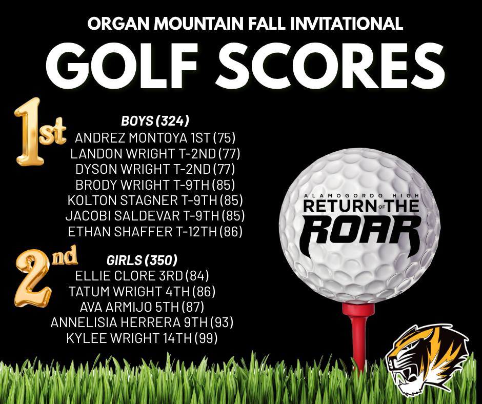 Alamogordo - 🎉 Tee-riffic! #itsagreatdayintigercountry ⛳️ The ...