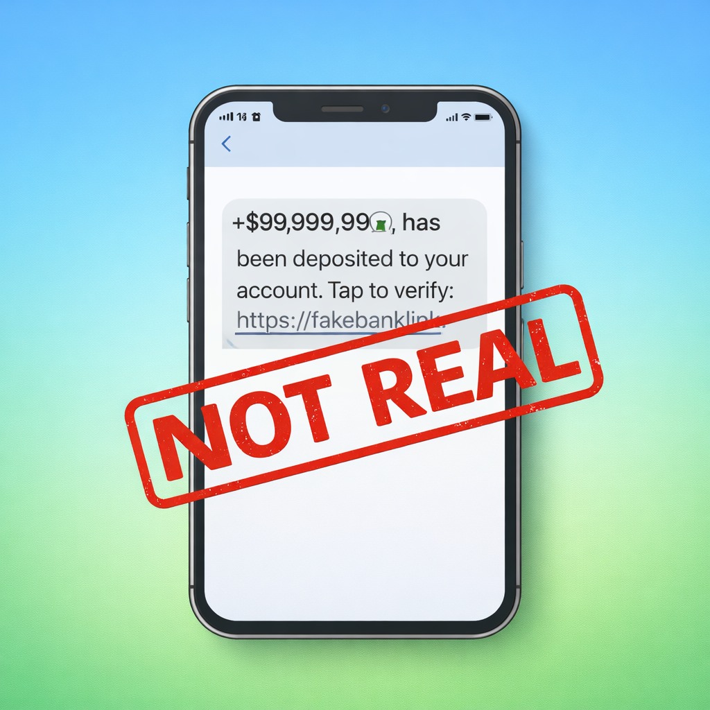 CPRM Radyo - SCAM ALERT “Huge Deposit” Text Messages If... | Facebook