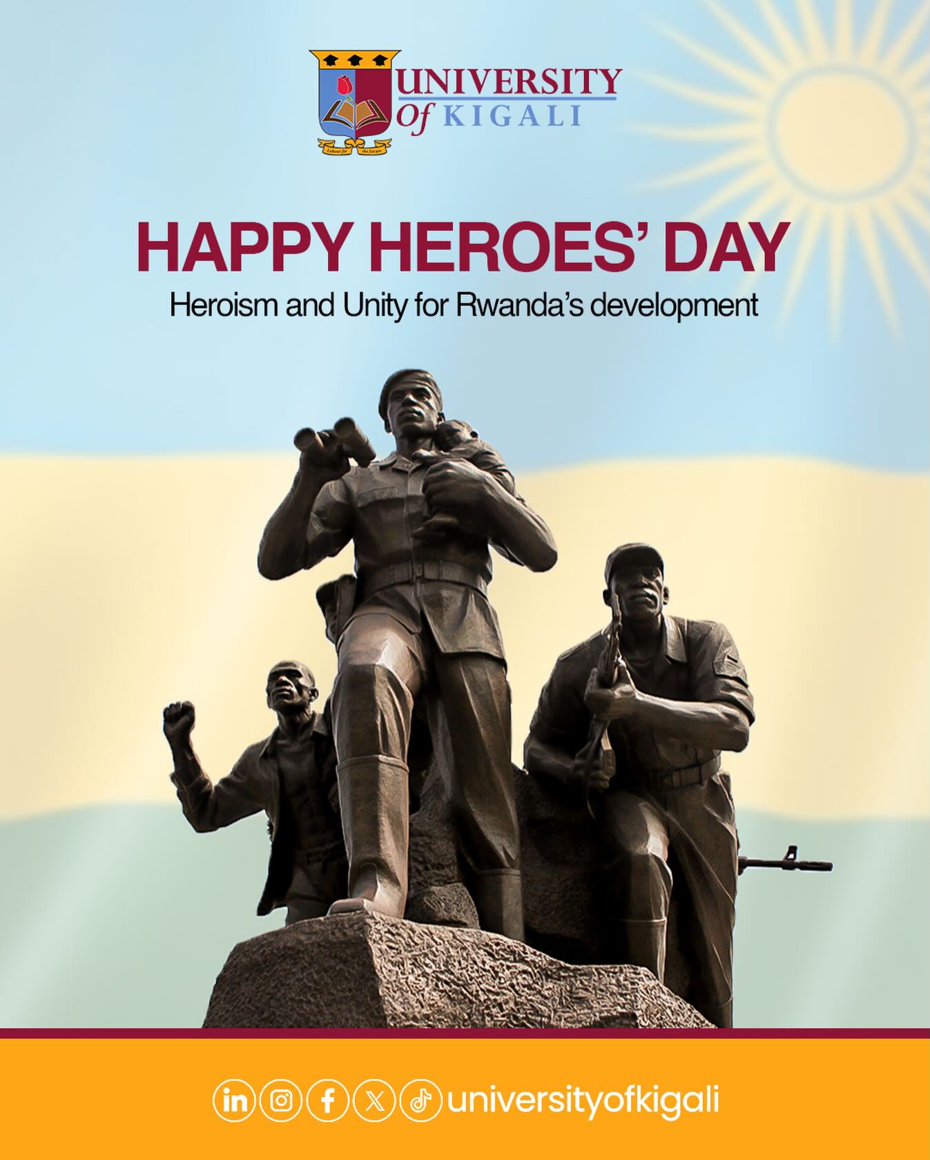 Today, we honor the heroes of... - University of Kigali | Facebook