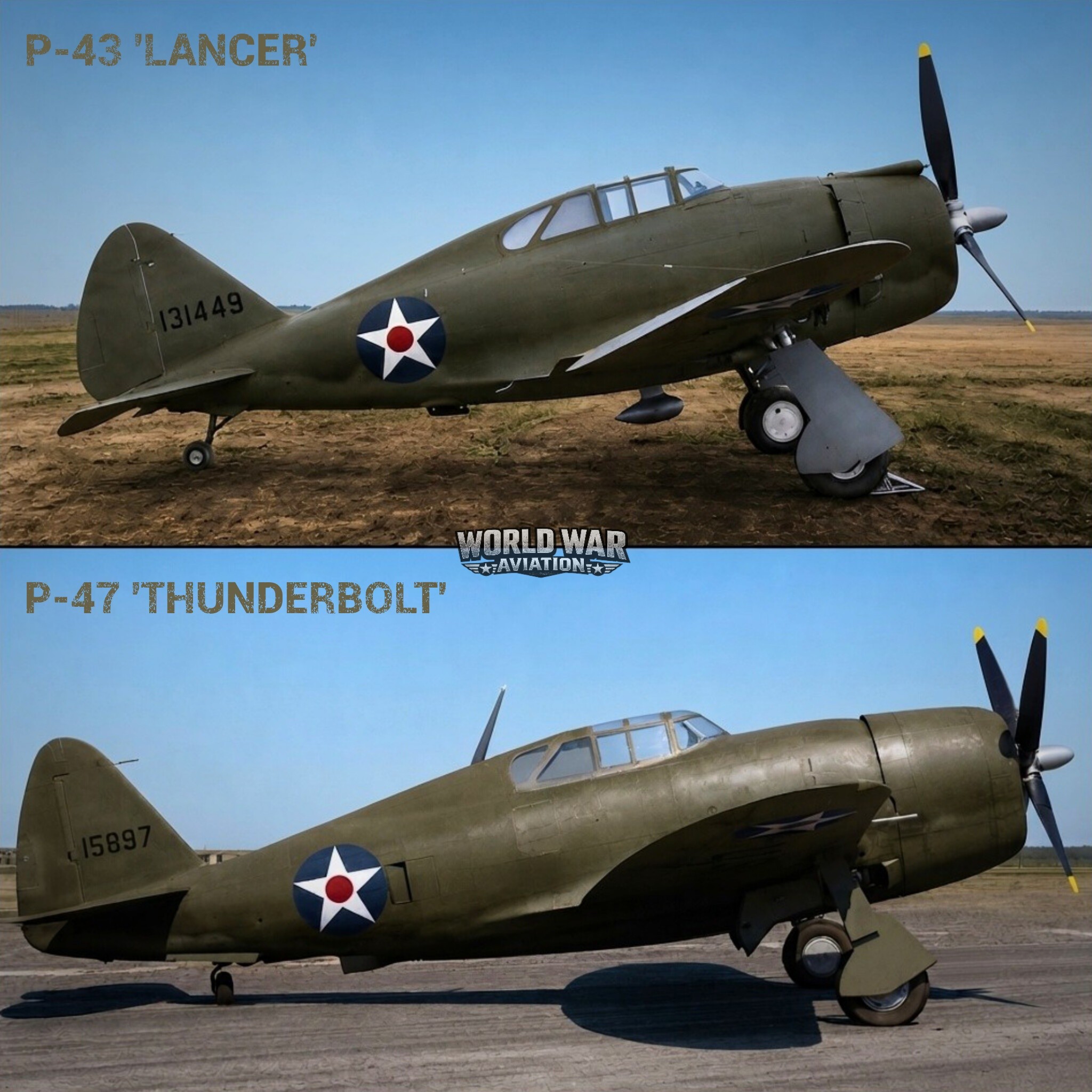 First flight of the Republic XP-47B Thunderbolt in 1941