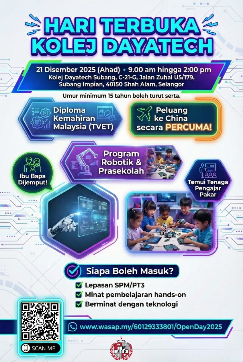 Kolej Dayatech Subang HQ | Shah Alam