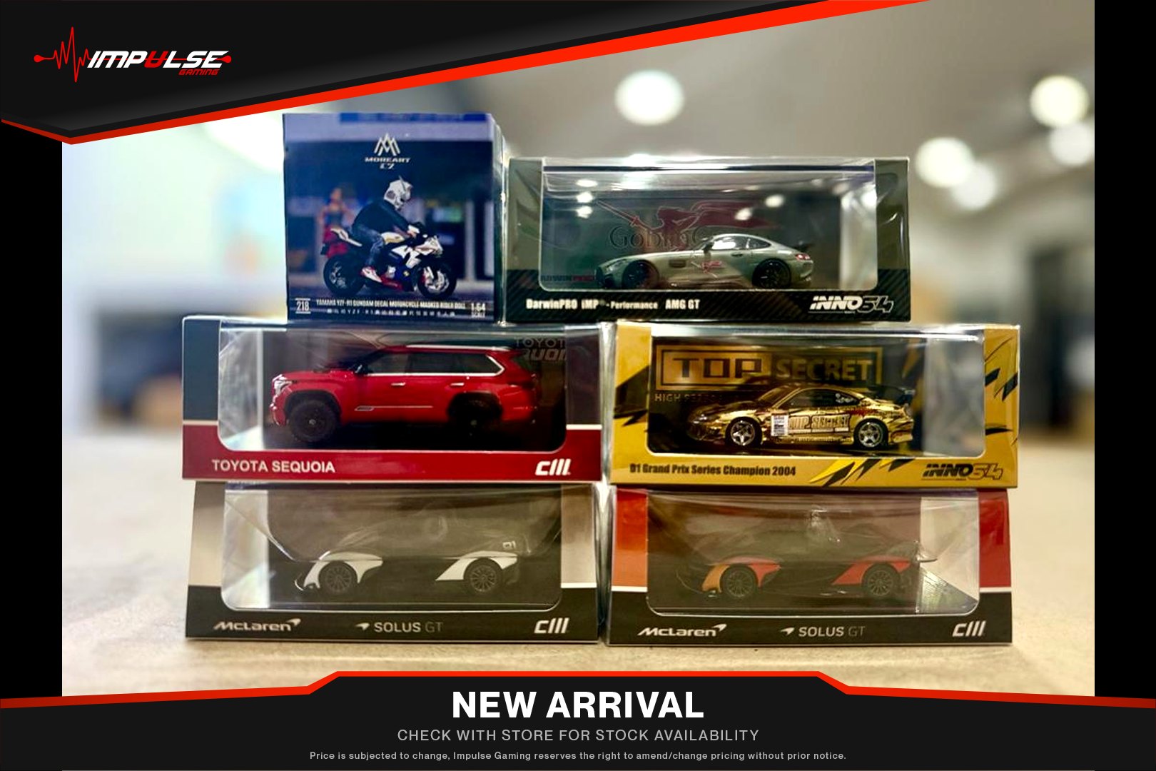 ❗ NEW ARRIVAL ❗ . ➡️ Moreart 1/64 Yamaha YZF-R1 Gundam Livery 