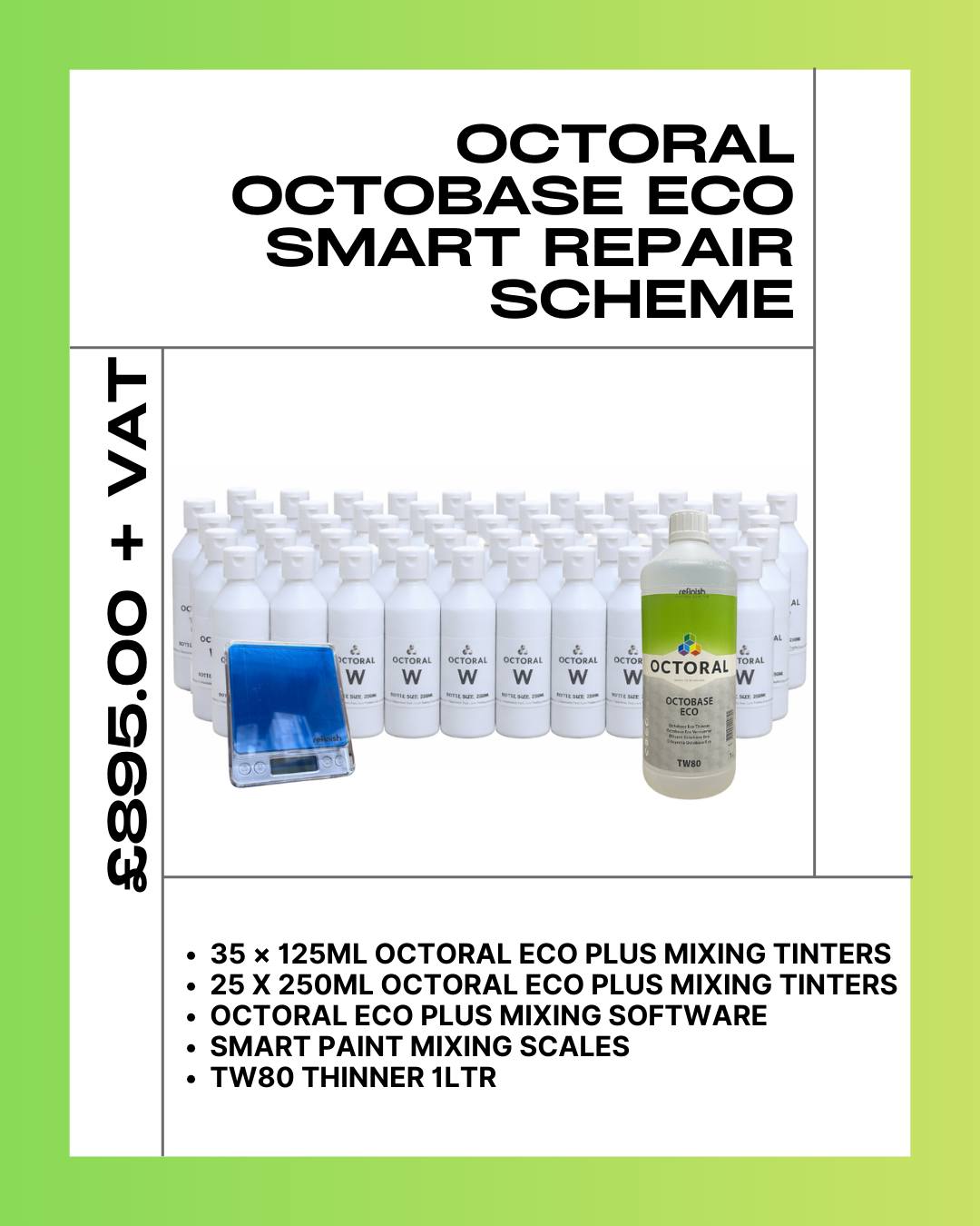 Refinish - 🚗 NEW SMART SCHEME AVAILABLE NOW 🚗 Octoral Octobase ECO ...
