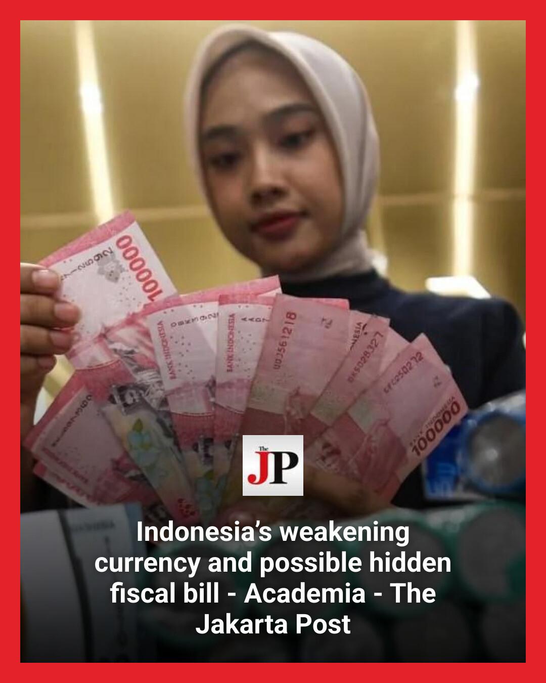 Whether Rp 18,000 per dollar is the crisis line is not the question. The real danger is the deficit, Danantara, oil and the Fed sitting off the visible balance sheet
