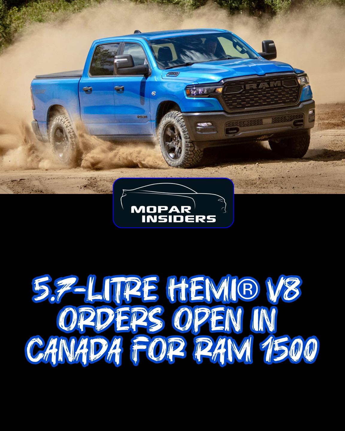 MoparInsiders.com - 5.7-Litre HEMI® V8 Orders Open In Canada for Ram ...