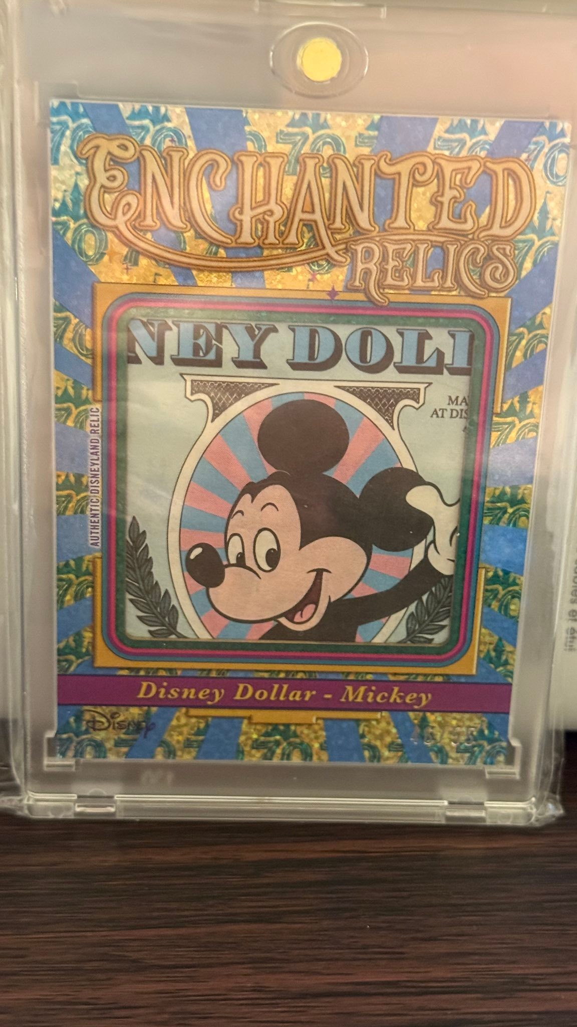 Results of 2025 topps disneyland box opening