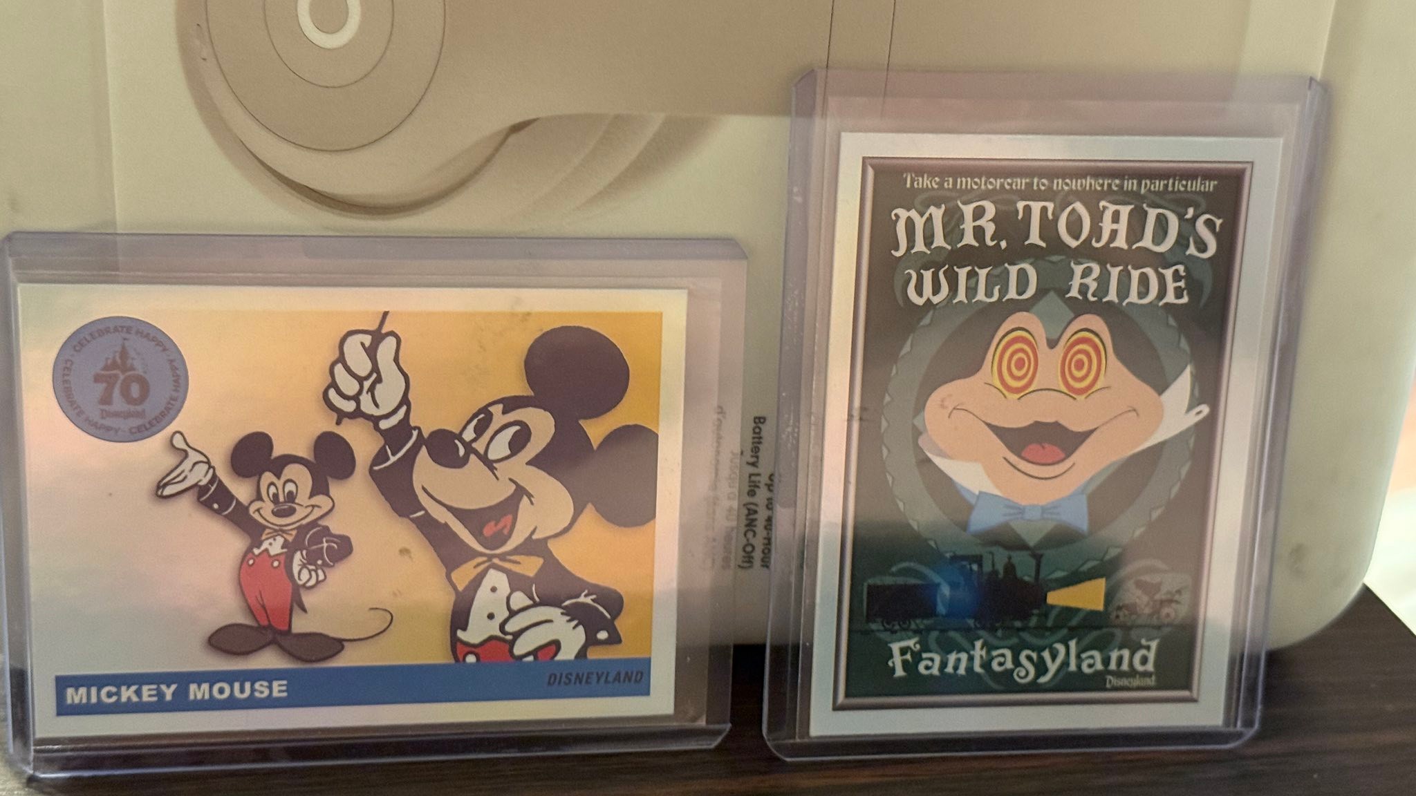 Results of 2025 topps disneyland box opening