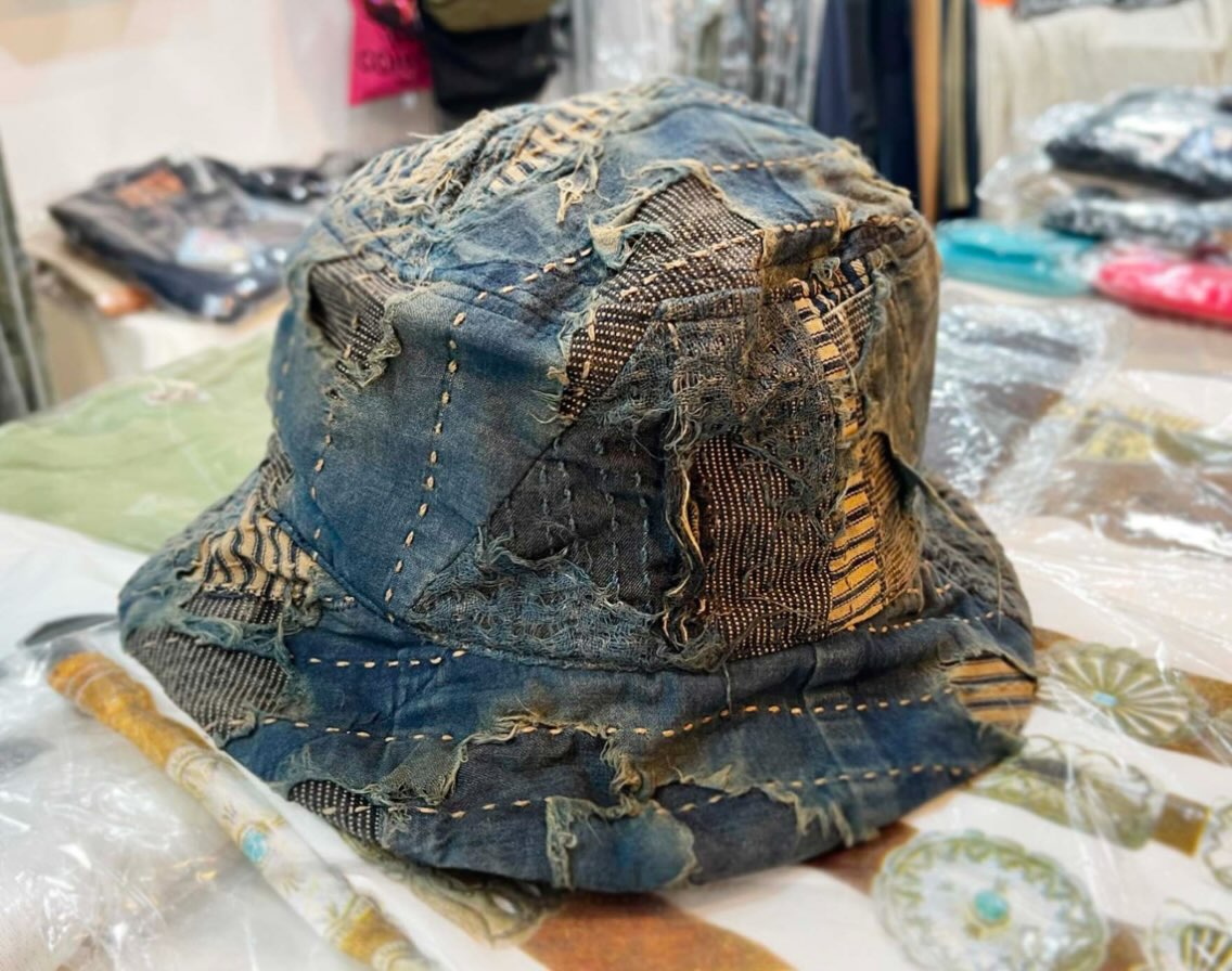 cotwo - KAPITAL BORO BUCKET HAT [ K2606XH554 ] A bucket hat