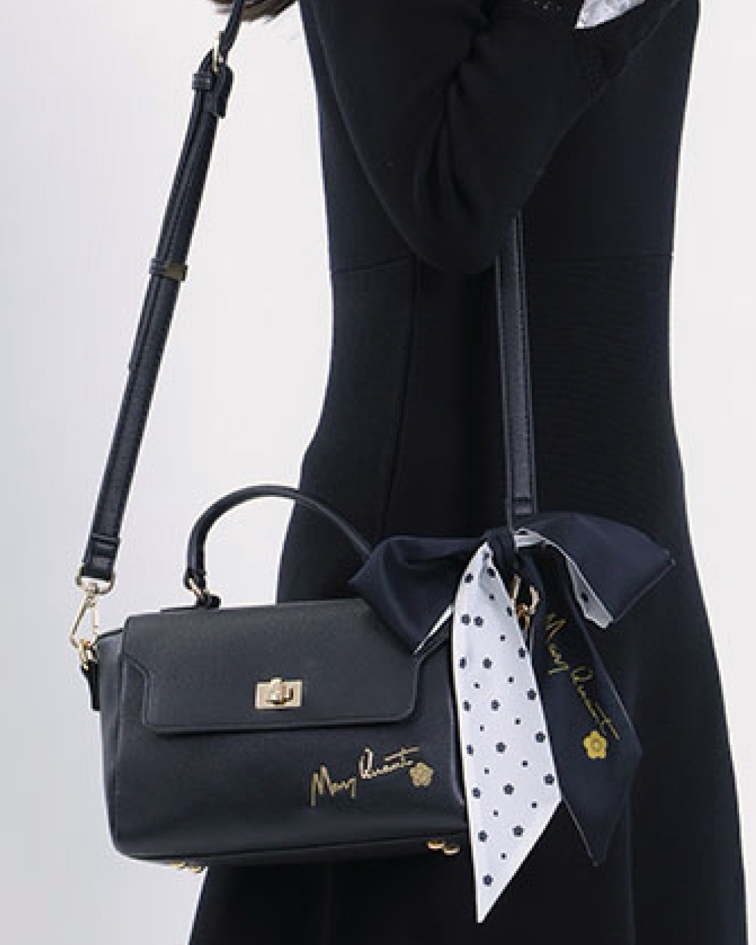 MARY - - #デイジーパッチドロストショルダー - #MARYQUANT #マリー 