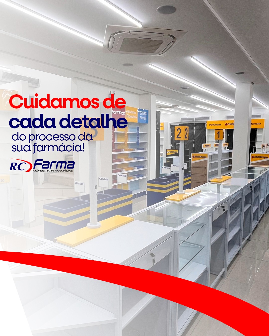 RC Farma Móveis para Farmácia | São José do Rio Prêto SP