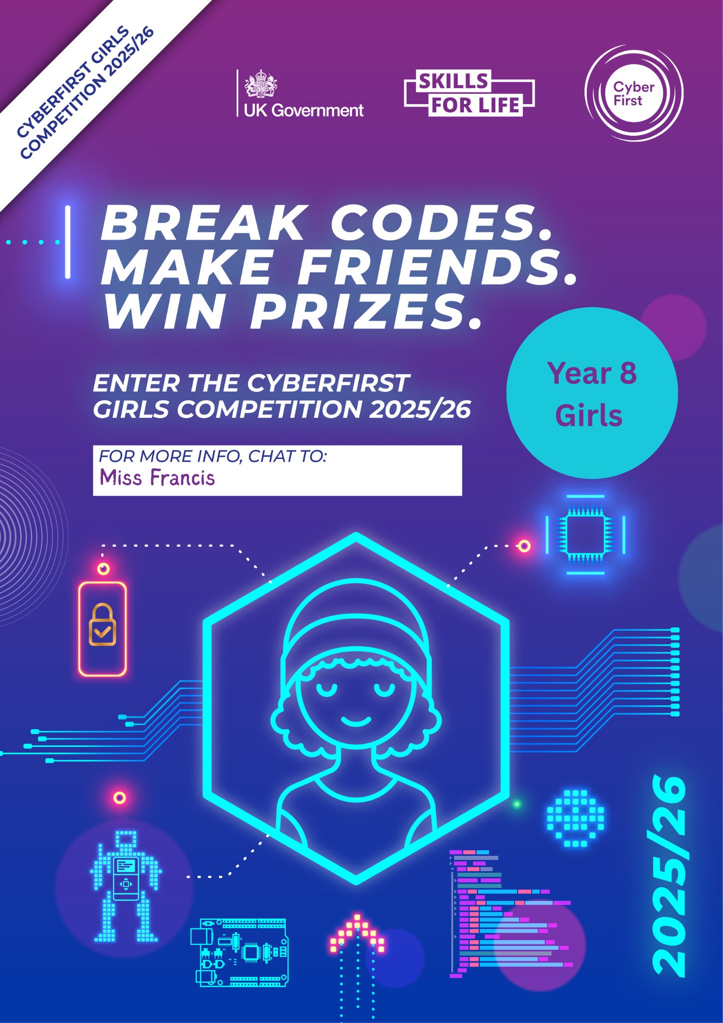 🔐 CyberFirst Girls Competition – Year... - The Grange School | Facebook