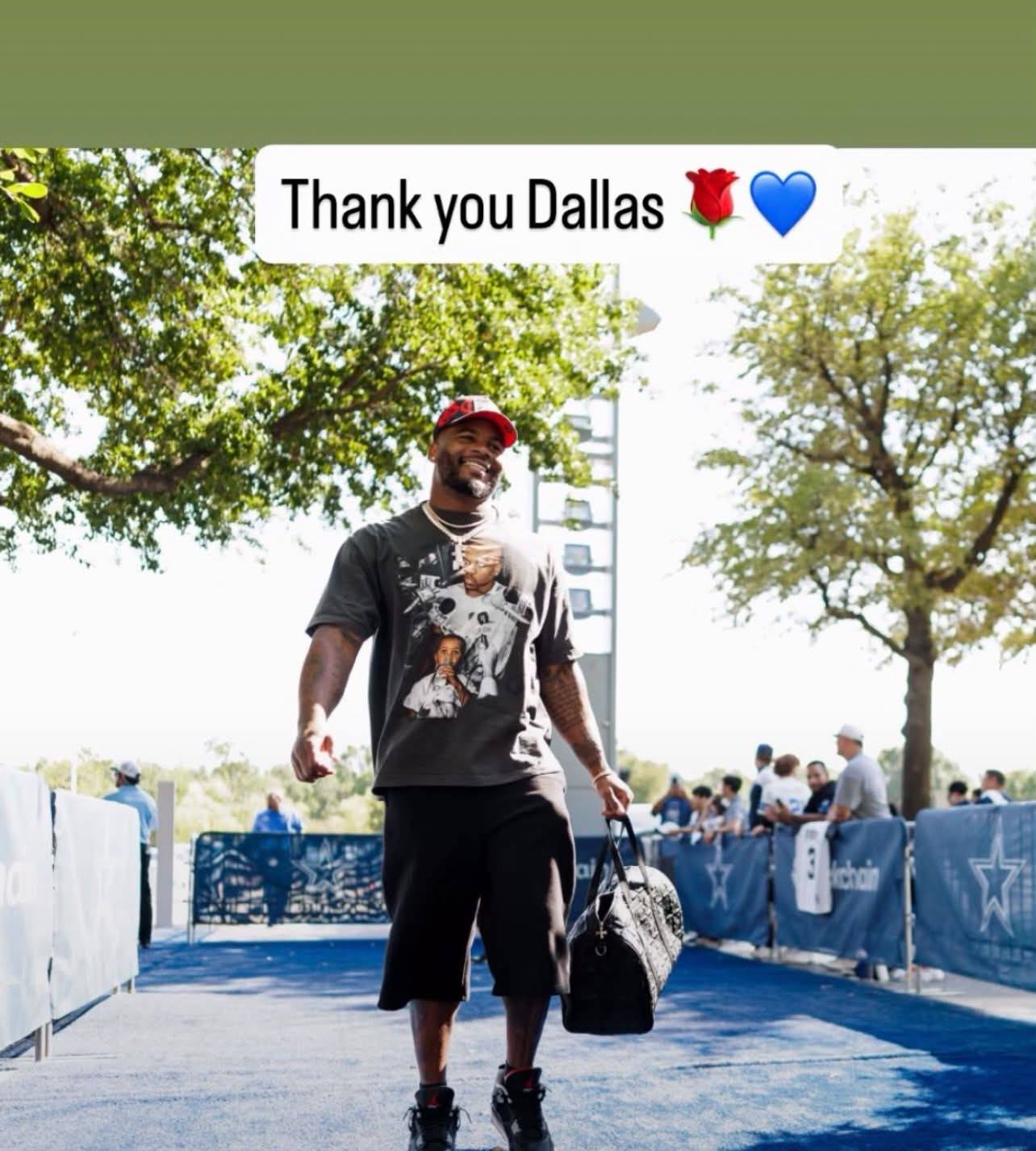 Jonah - Sam Williams says “Thank You Dallas” after Cowboys