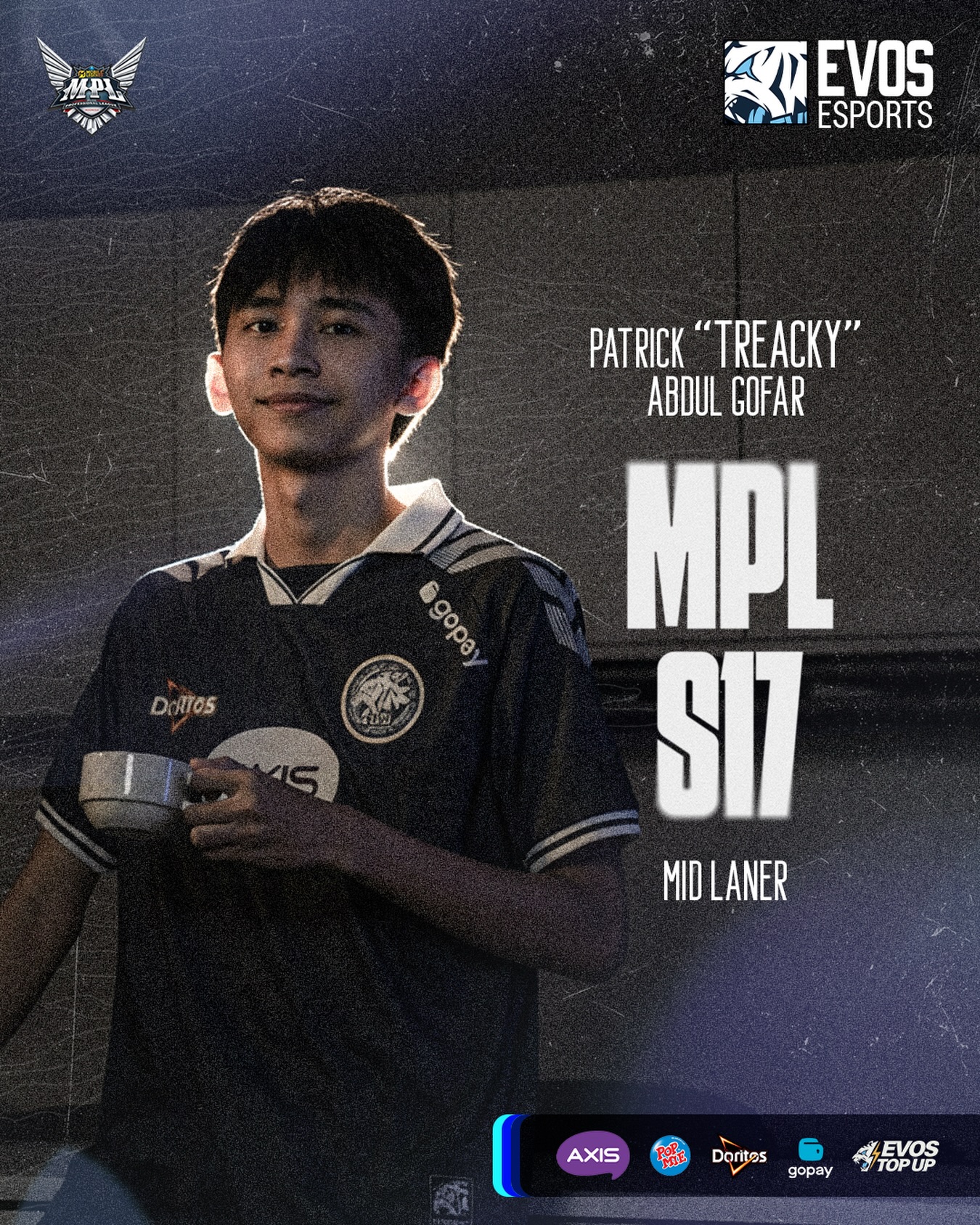EVOS - LOCKED IN: TREACKY FOR MID LANE‼️ Saatnya wajah baru ambil alih ...