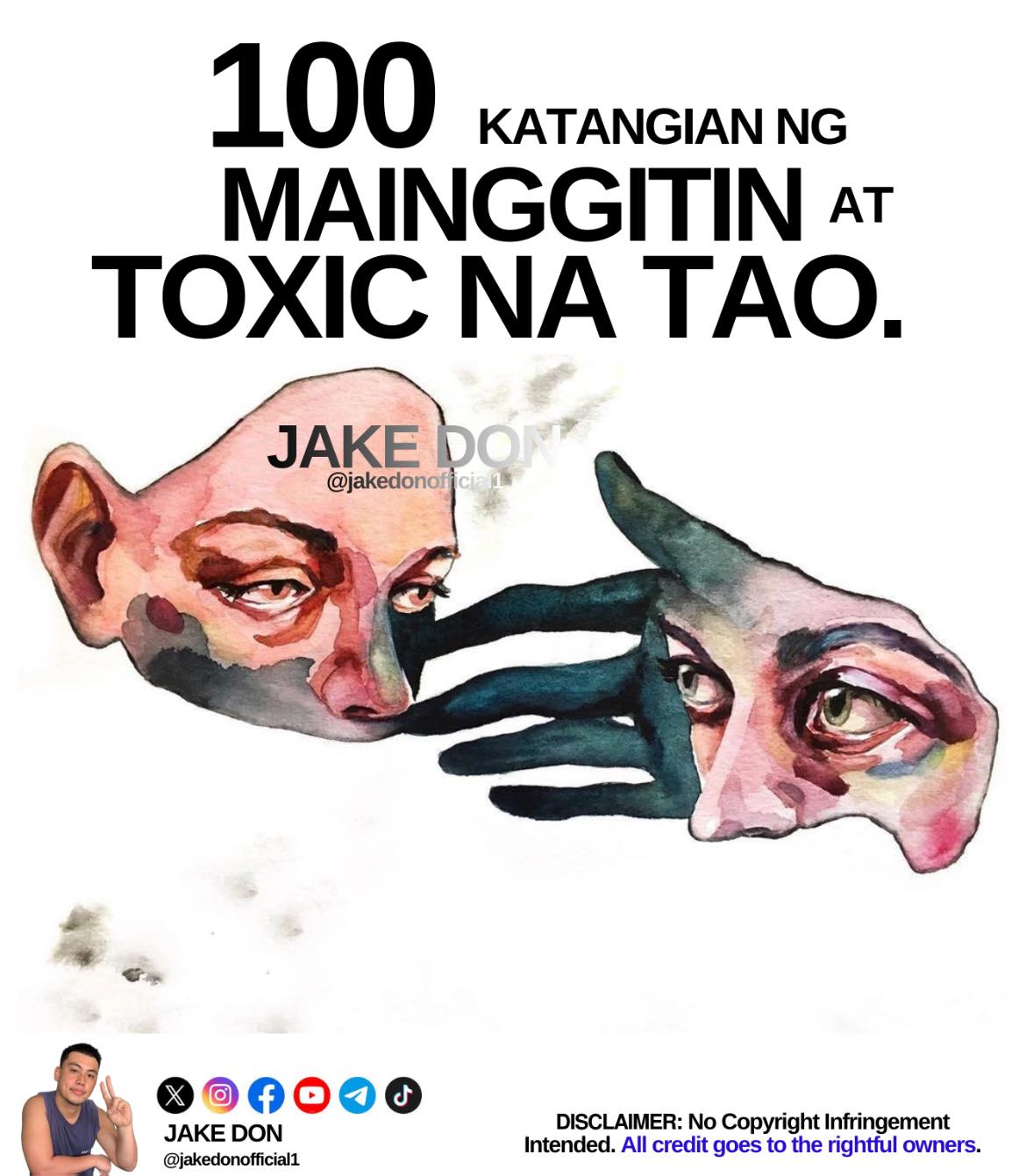 JAKE - Paano NAG-IISIP, NAGSASALITA, at KUMIKILOS ang mga TAONG ...