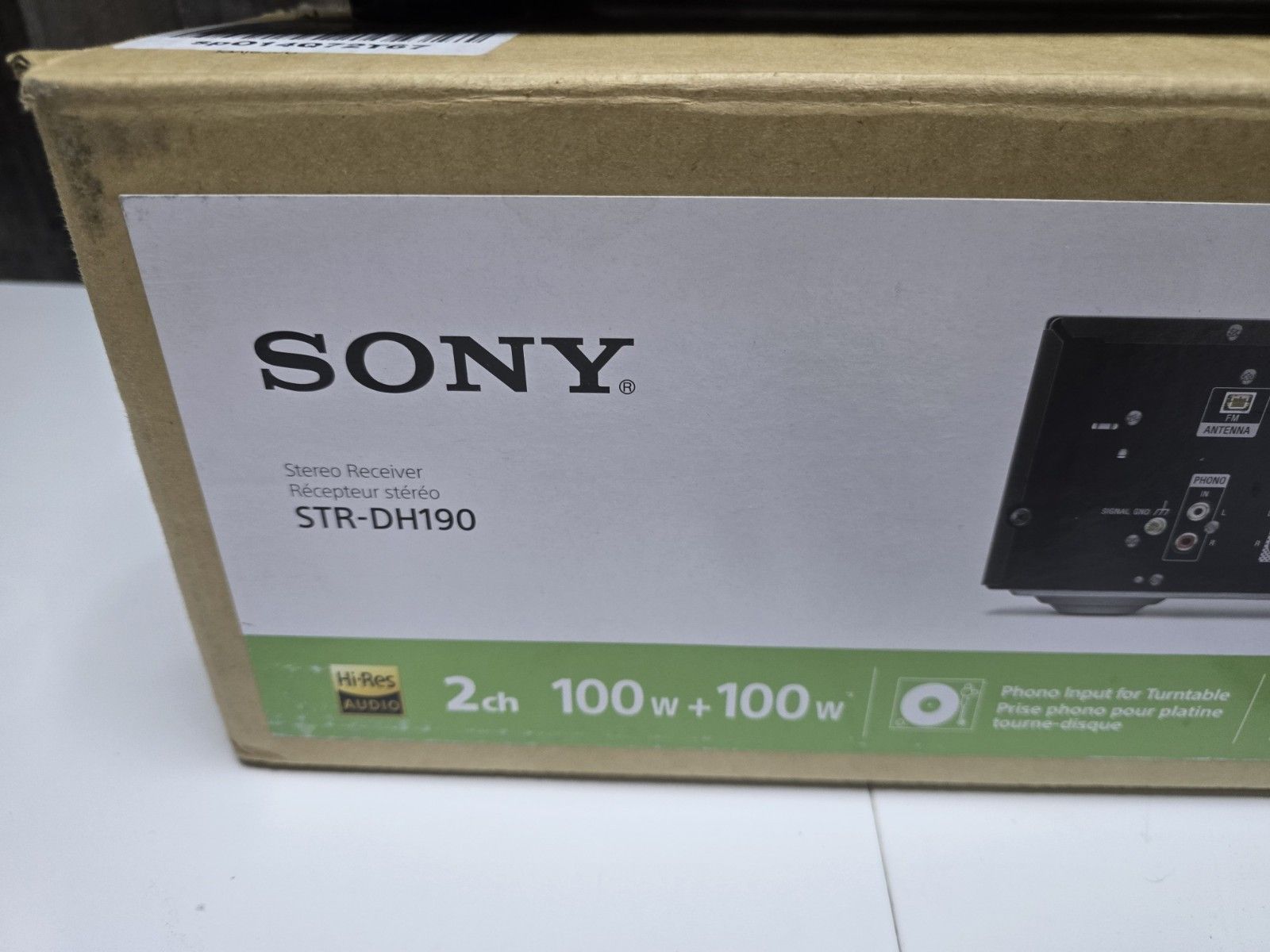 Sony 2-Channel Stereo Receiver with Bluetooth Phono & Aux Input - STR ...