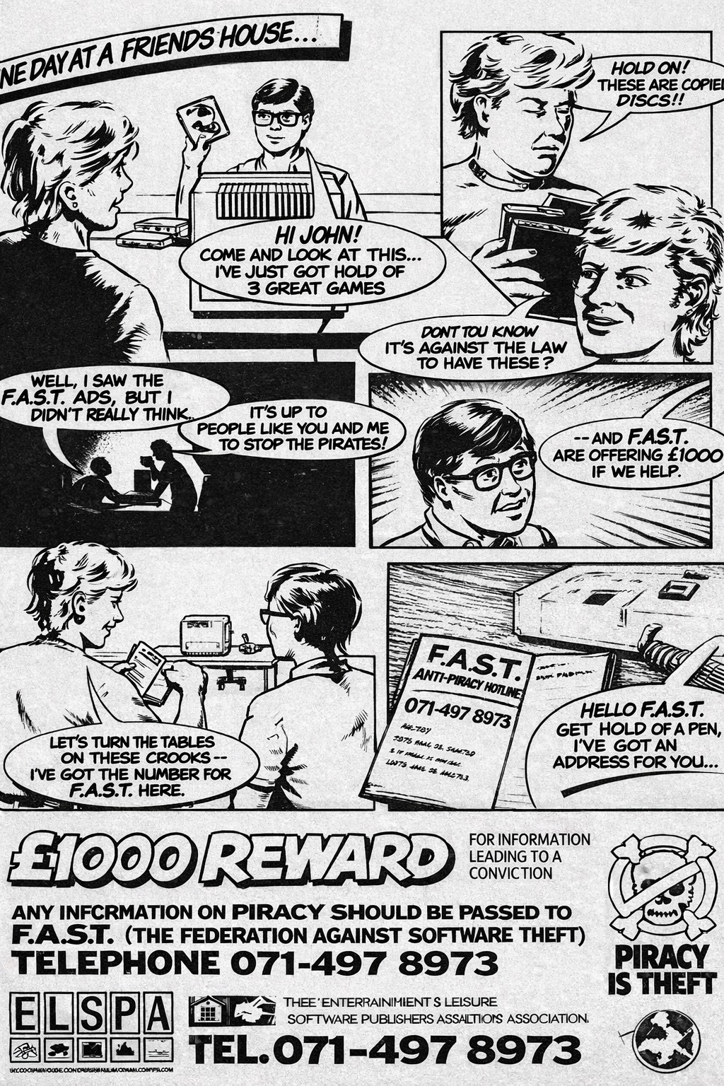 Scare tactics… #retrogaming #retrogames #piracy #videogames