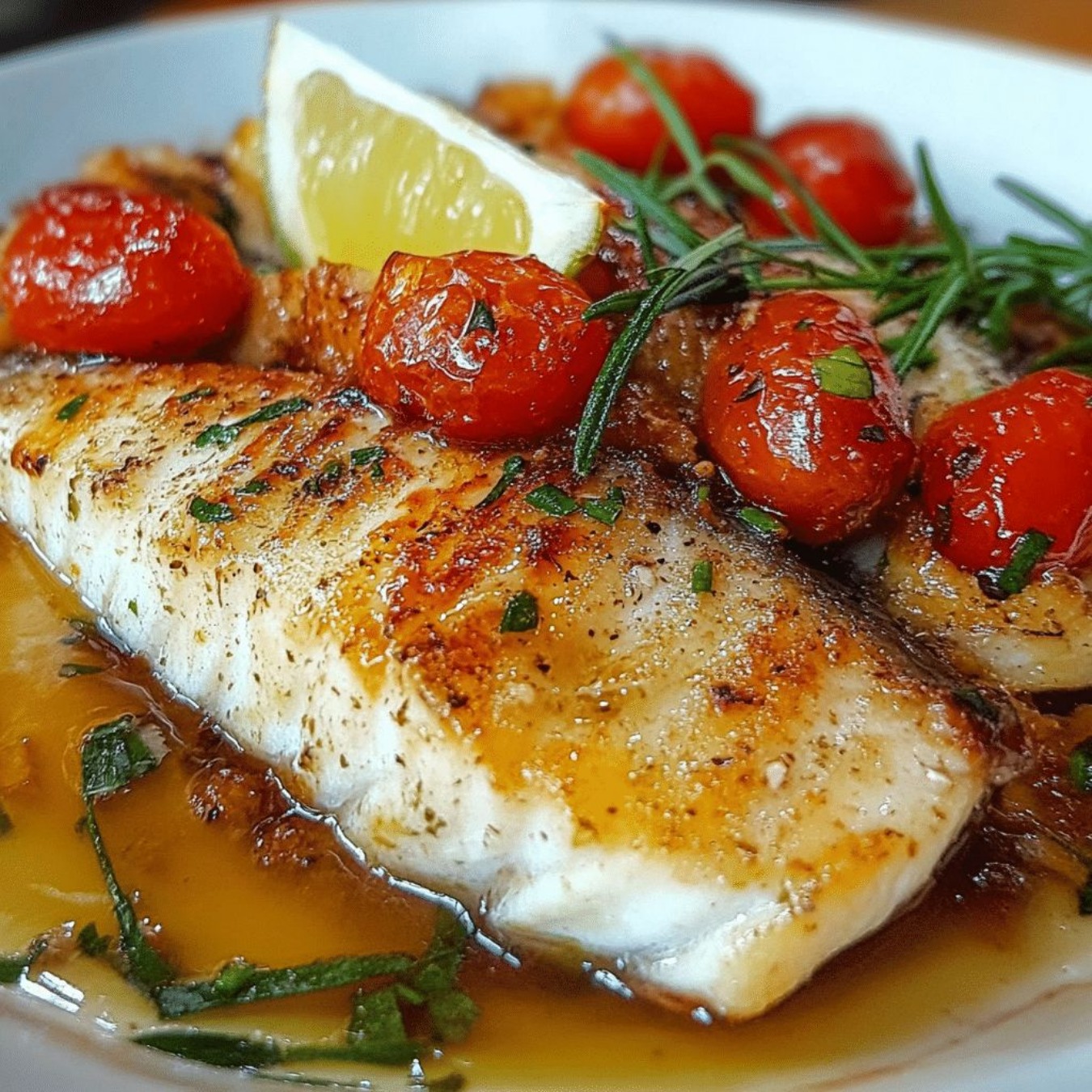 Délices - 🐟 Poisson Méditerranéen au Four ⏱ Temps total : 1 h 30 min 👨 ...