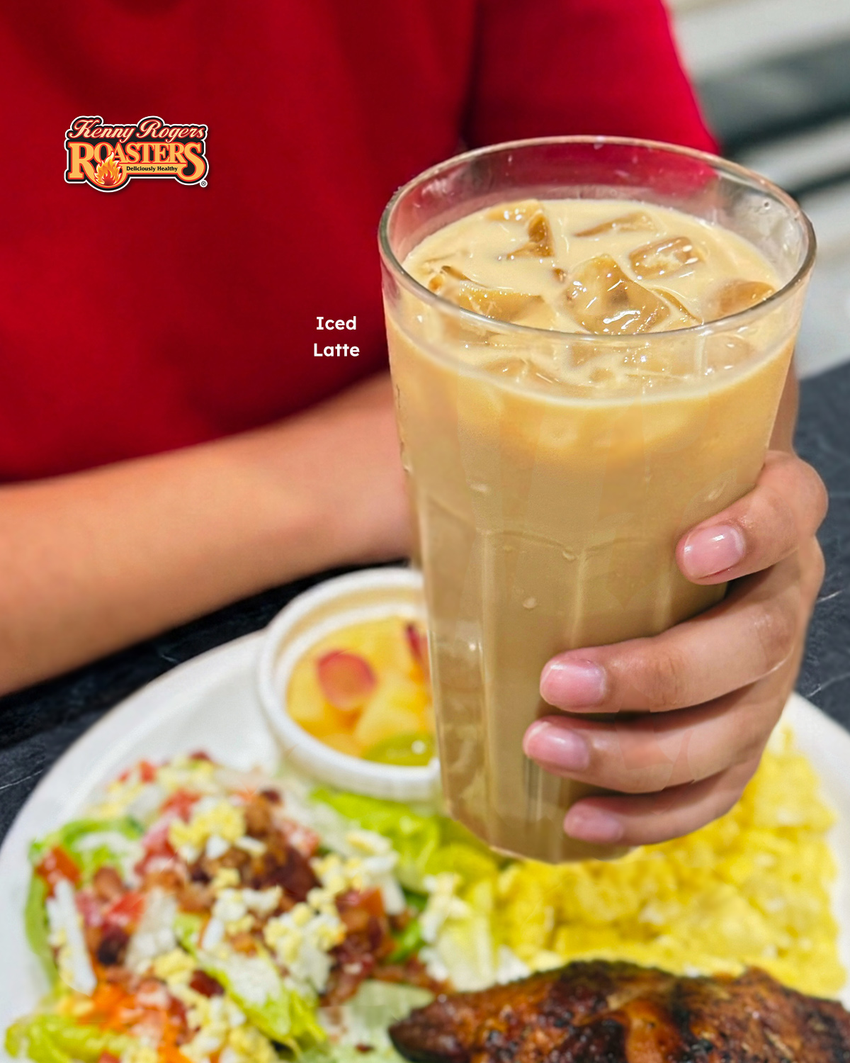 Cool down with Kenny's Iced Coffee any time of the day
