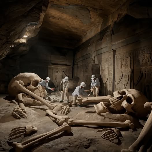 EGYPT ～エジプト～HUMAN Giant human skeletons discovered under ancient Egyptian pyramid