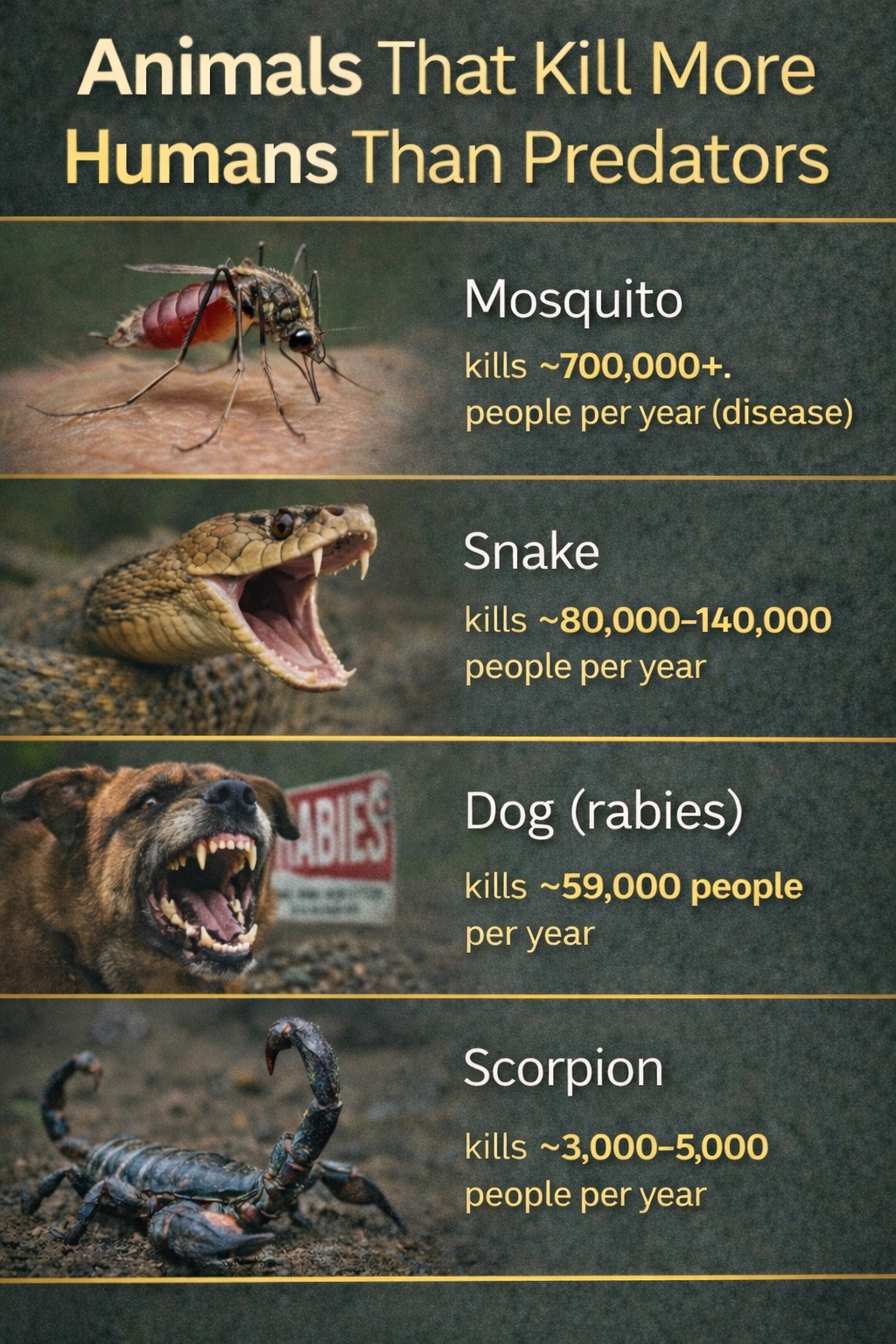 Unknown - When people think of harmful animals, they often imagine ...