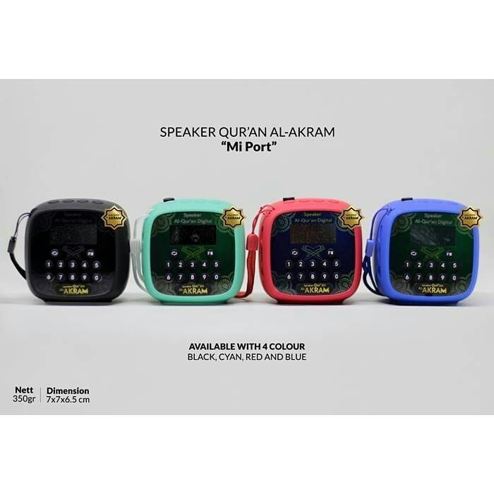 Box Stuff Ever - Speaker Qur'an Al-Akram Mini Portable...