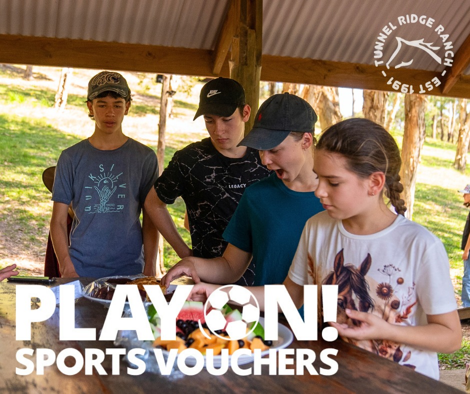 🎉 Turn your $200 Play On! voucher... - Tunnel Ridge Ranch | Facebook