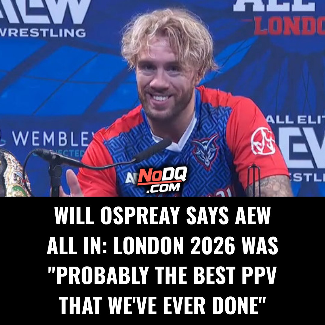 Will Ospreay Details Putting Together Iconic AEW All In: London