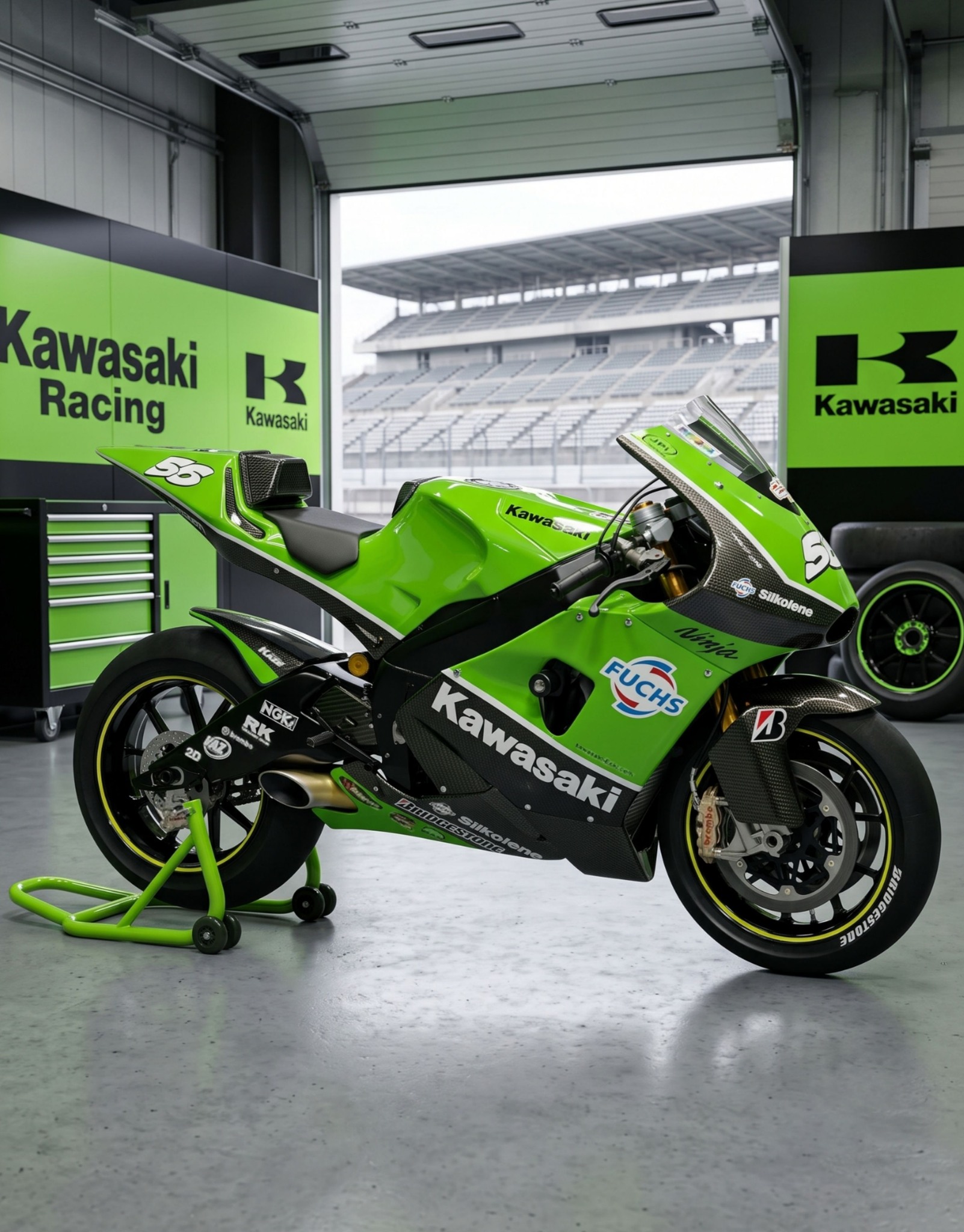 Shinya Nakano's 2004 Kawasaki Ninja ZX-RR